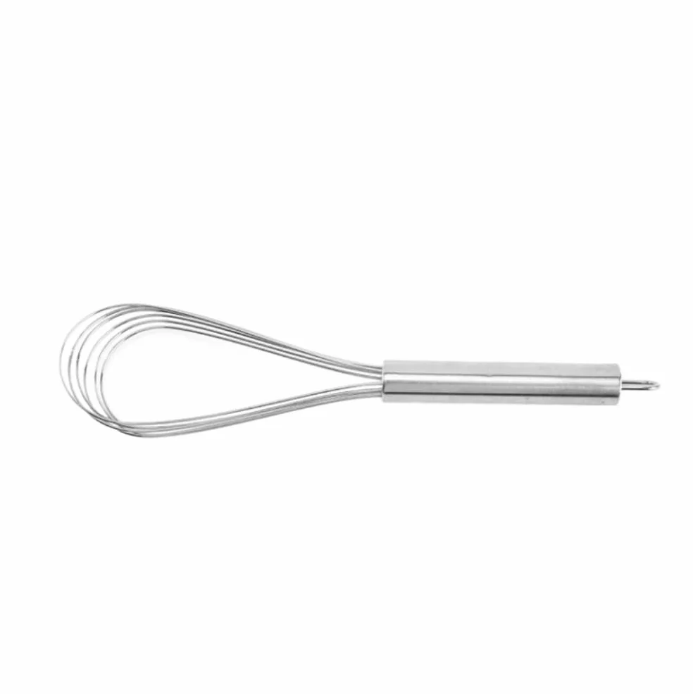 Batidor Huevos Batidor De Huevos Acero Inoxidable En Forma Abanico, Herramienta For Hornear, Varilla Agitadora Manual Multifunción Utensilios Cocina(5.9x25.7cm)