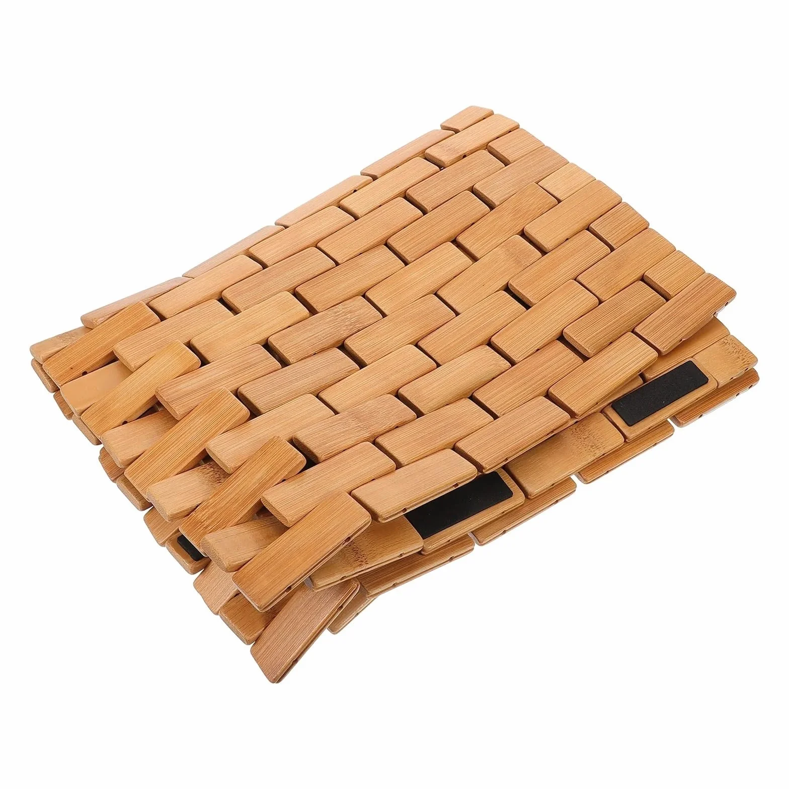 Alfombrilla de baño de Madera Alfombra de baño Piso Ducha Antideslizante | For bañera, baño, caja fuerte, antideslizante, decorativa, oficina en casa