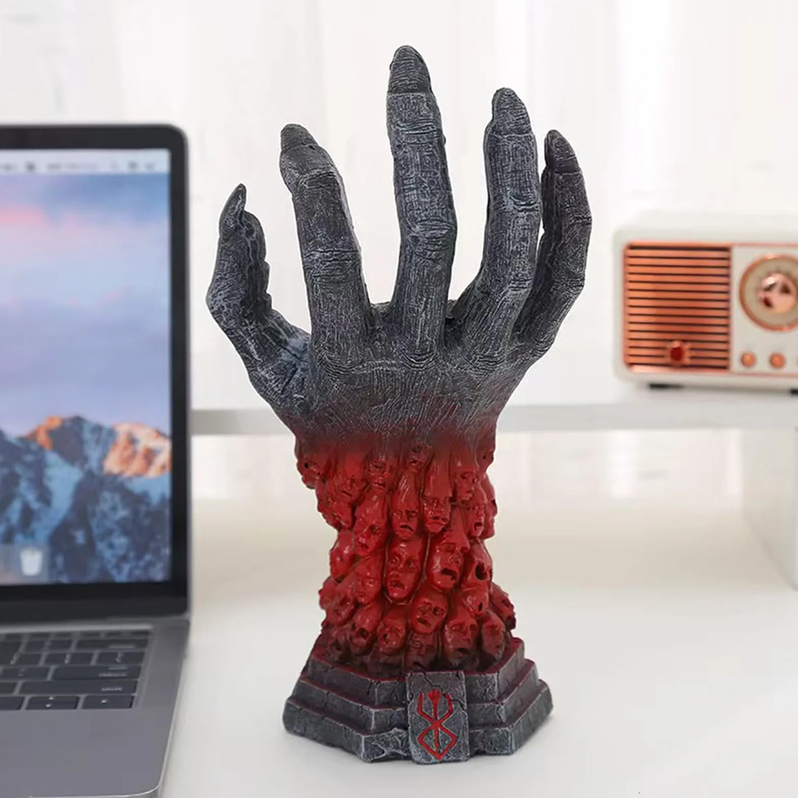 Figura de mano Diablo estatua Dios Halloween anime Berserker decoración hogar coleccionable regalo