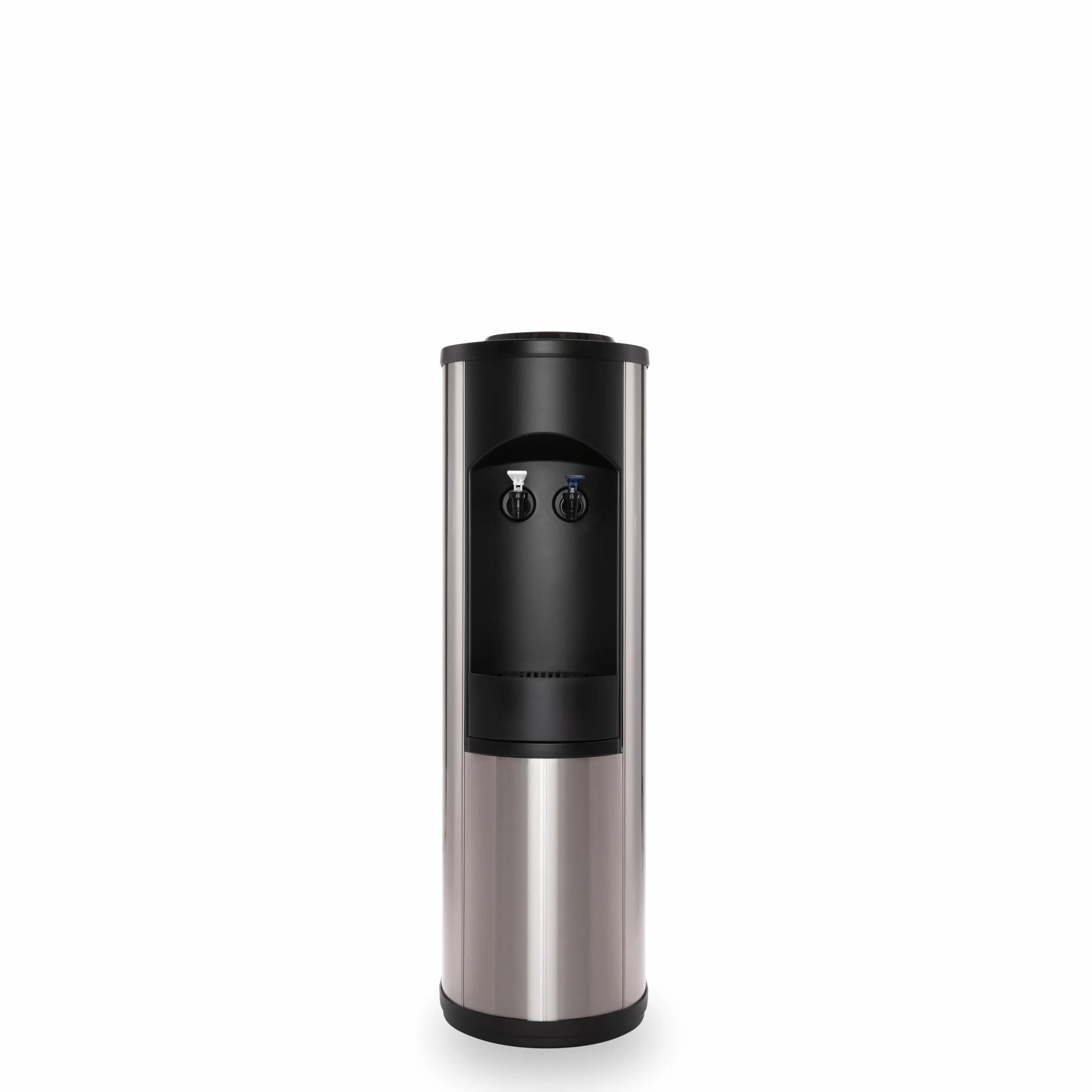 Dispensador de agua de acero inoxidable | Enfriador de agua a temperatura ambiente y fría | Elegante máquina de agua potable | Sistema de refrigeración de agua de pie | Ideal