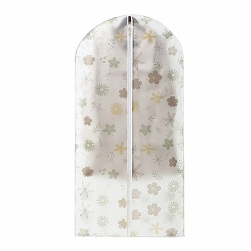 BAtlam Organizador Ropa Cubierta Antipolvo Ropa Colgando Abrigo Cubierta Antipolvo Bolsa de Almacenamiento para el hogar Armario Colgando Ropa Cubiertas (Color : D, Size : 60x100cm) (Pack de 3)