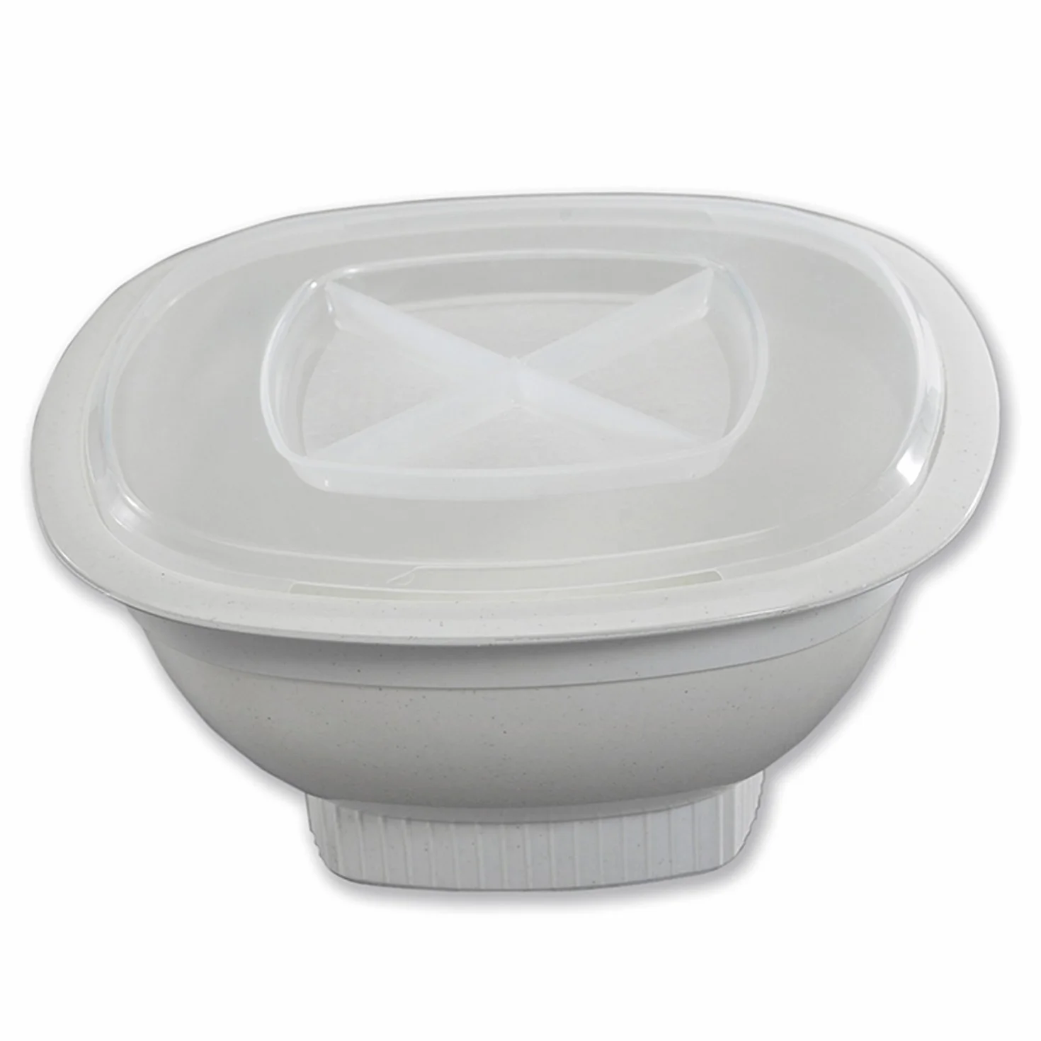 Nordic Ware Nordicware-Palomitas de maíz para microondas (12 Tazas), BPA y sin melamina, plástico de Alto Calor, White