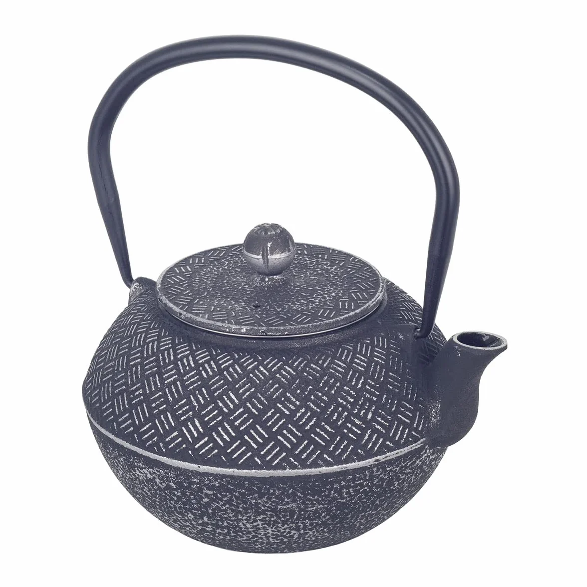Signes Grimalt By SIGRIS - Tetera 1 litro Negro de Hierro Colado | Tetera Tetera De Hierro Tetera China 12x15x17cm