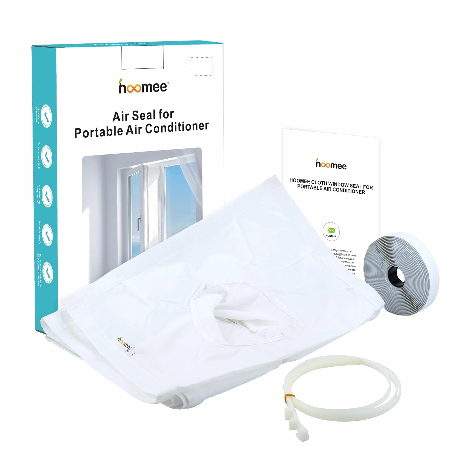 Aislante Ajustable para Puertas Correderas 35x232CM HOOMEE