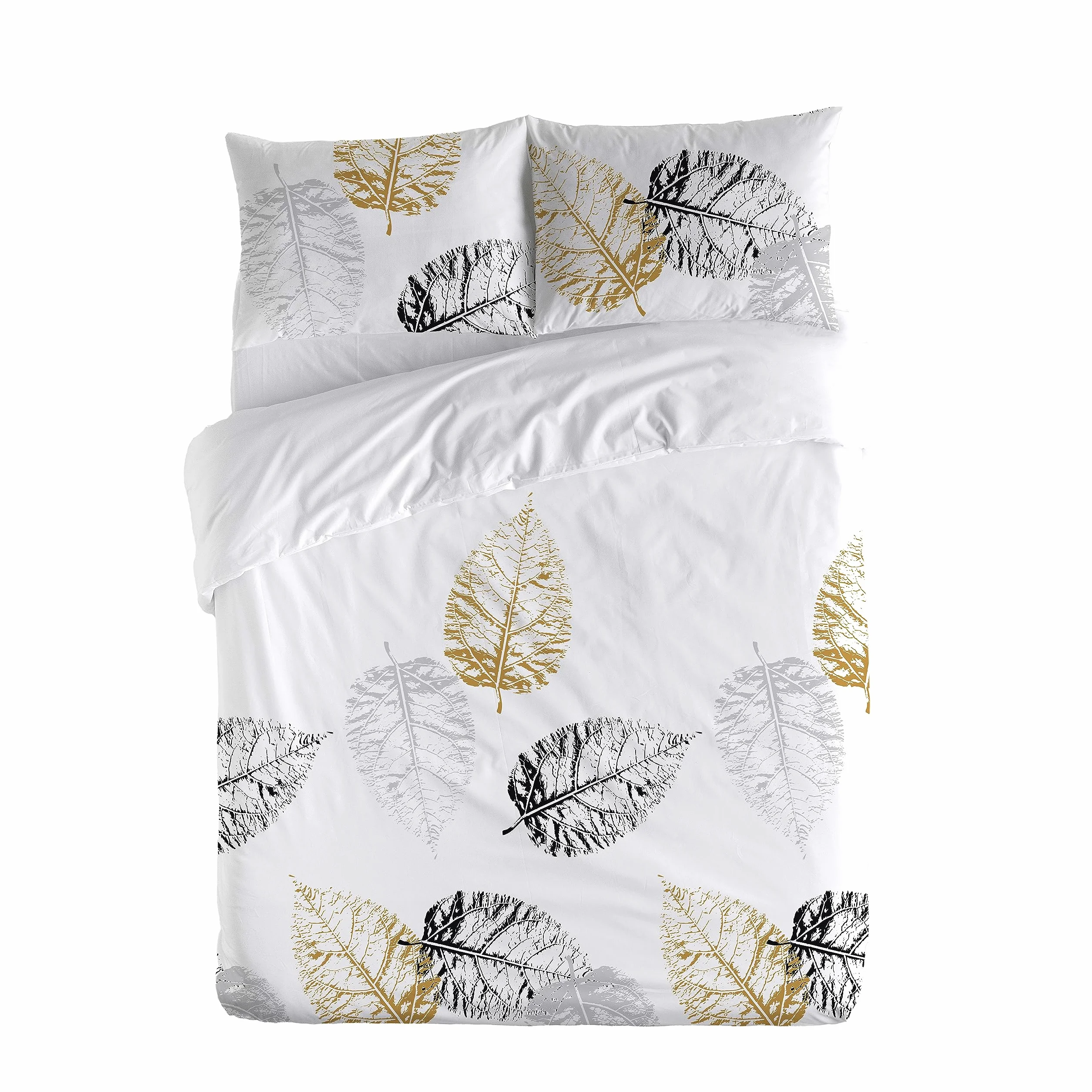 Funda nórdica Kari Cama 150 cm - 240x220 cm, algodón 200 Hilos. Cierre con Corchetes.
