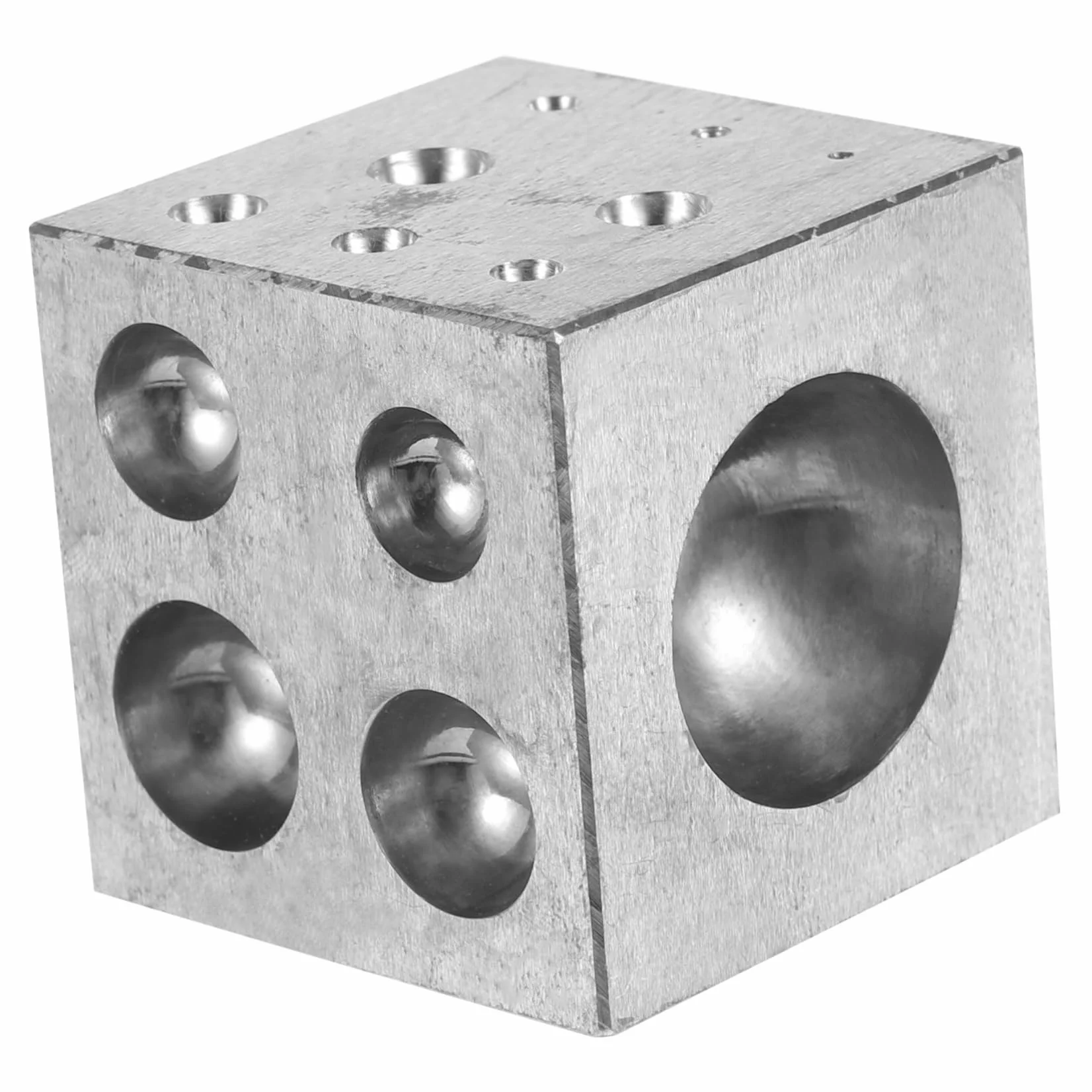 LIFKOME Herramienta Profesional Superficie Lisa Bloque Metálico y Fácil Limpieza para Hacer Joyas de Plata y Accesorios para Uso Profesional y Bricolaje