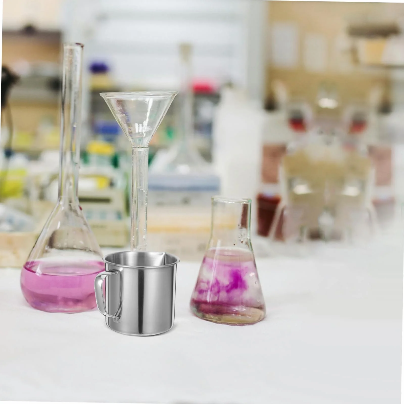 Cabilock 3 piezas Copa Inoxidable con Graduada Vaso Medidor de Resistente y Fácil de Limpiar para Cocina y