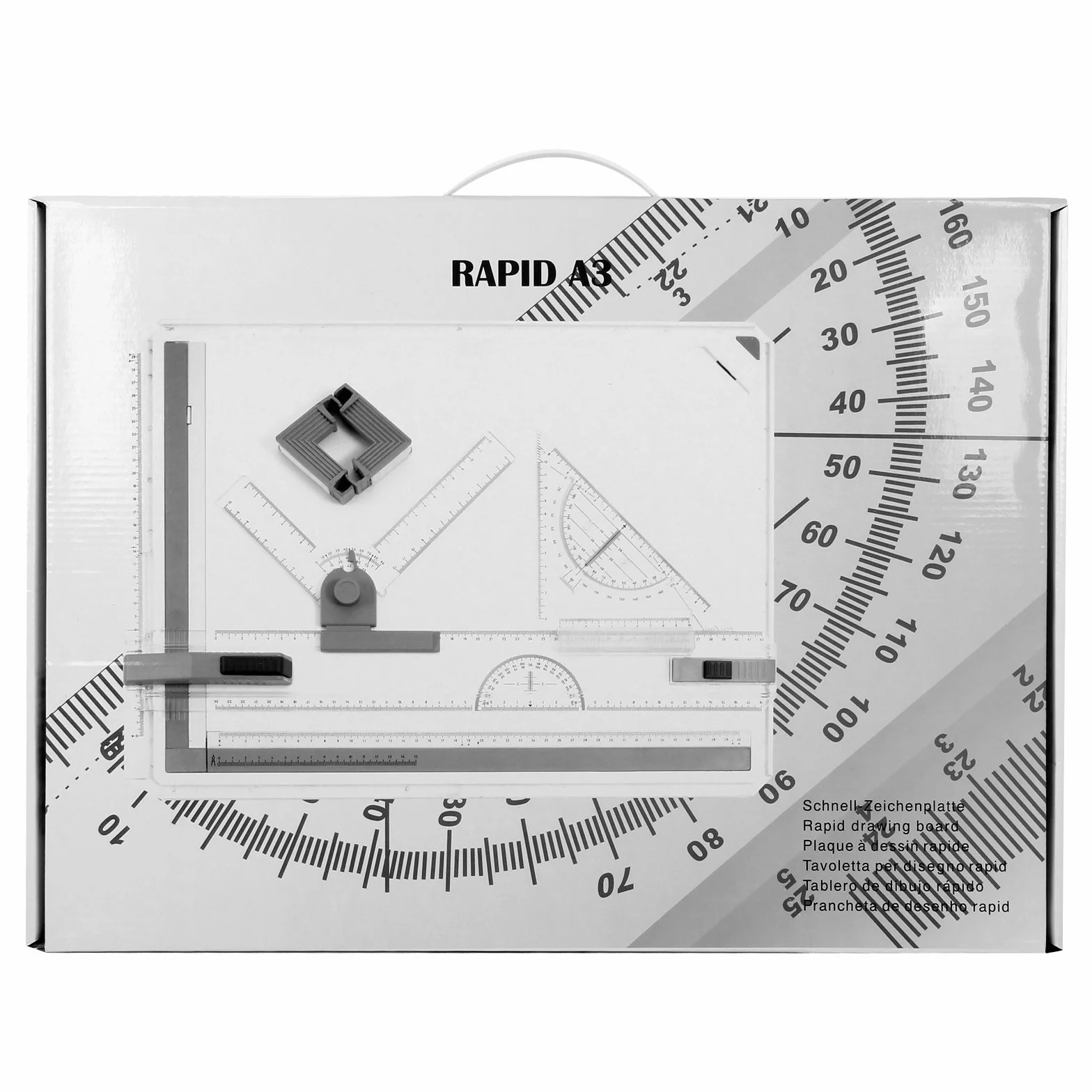 A3 tablero de dibujo de conjunto de tablero de dibujo A3 con movimiento paralelo