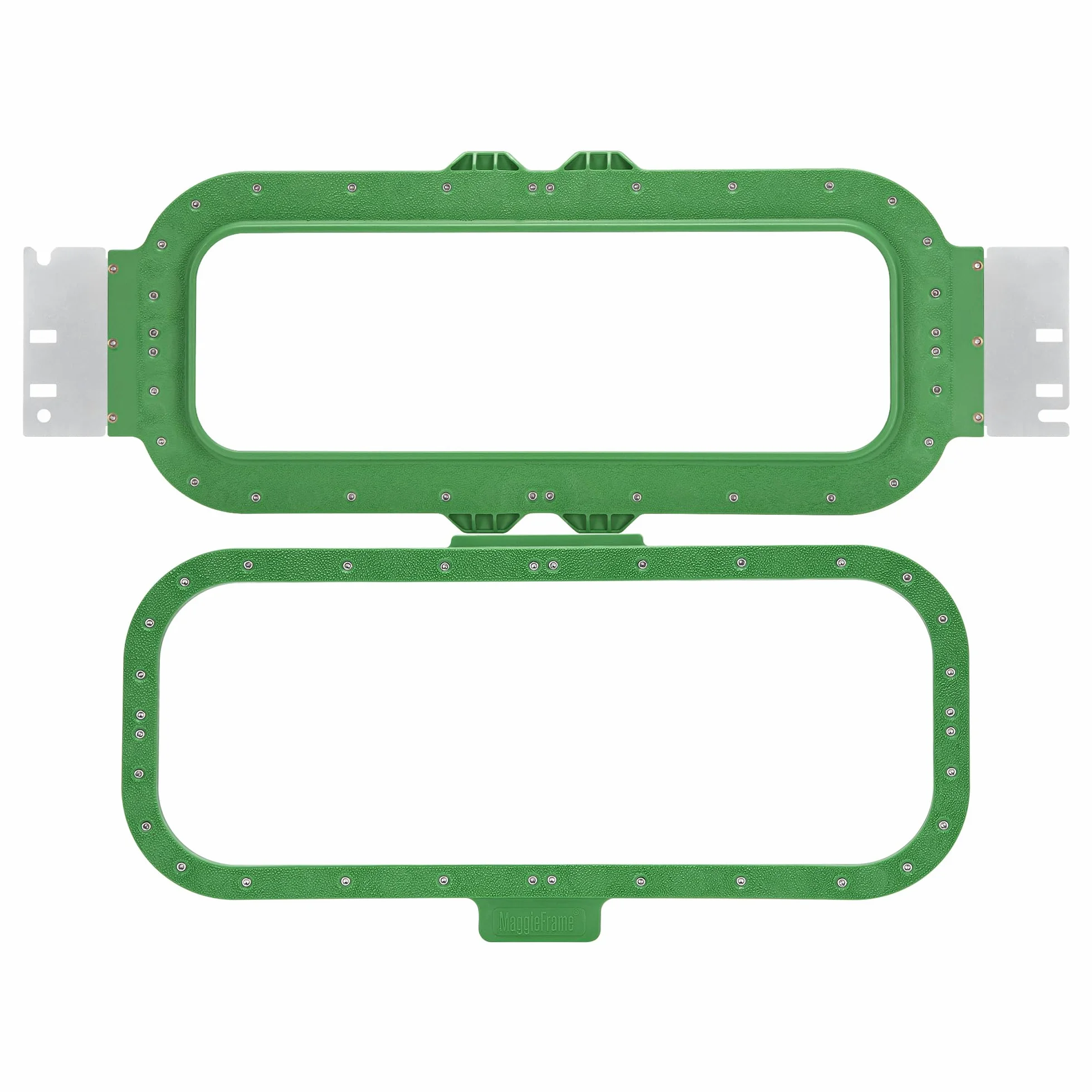 Brewland Bastidor de bordado magnético 100x320mm para Melco SUMMIT EMT16 X | Compatible con Melco Amaya, EMT16; 3.9x12.8inch