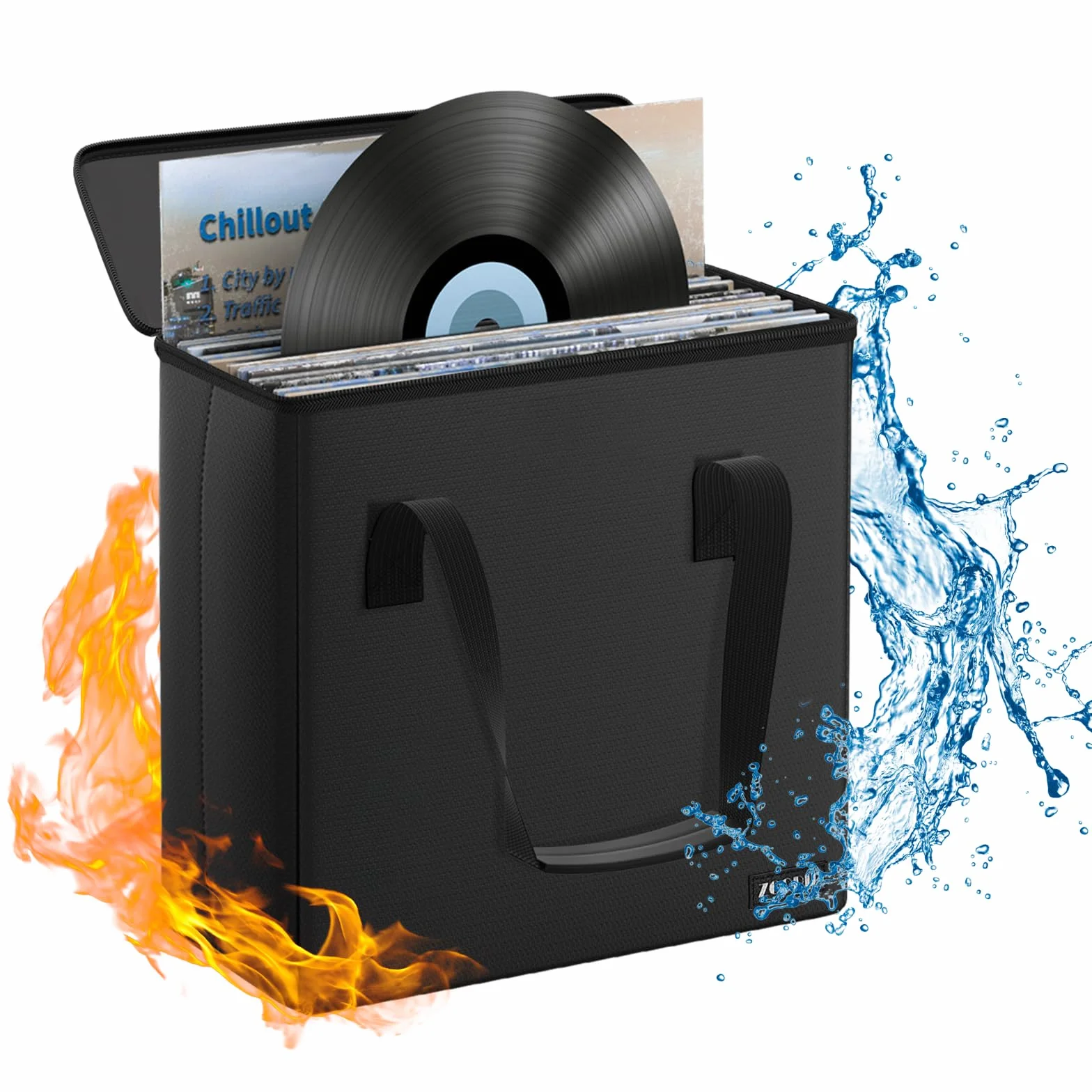 Cajas Almacenaje de Vinilo Ignífugas