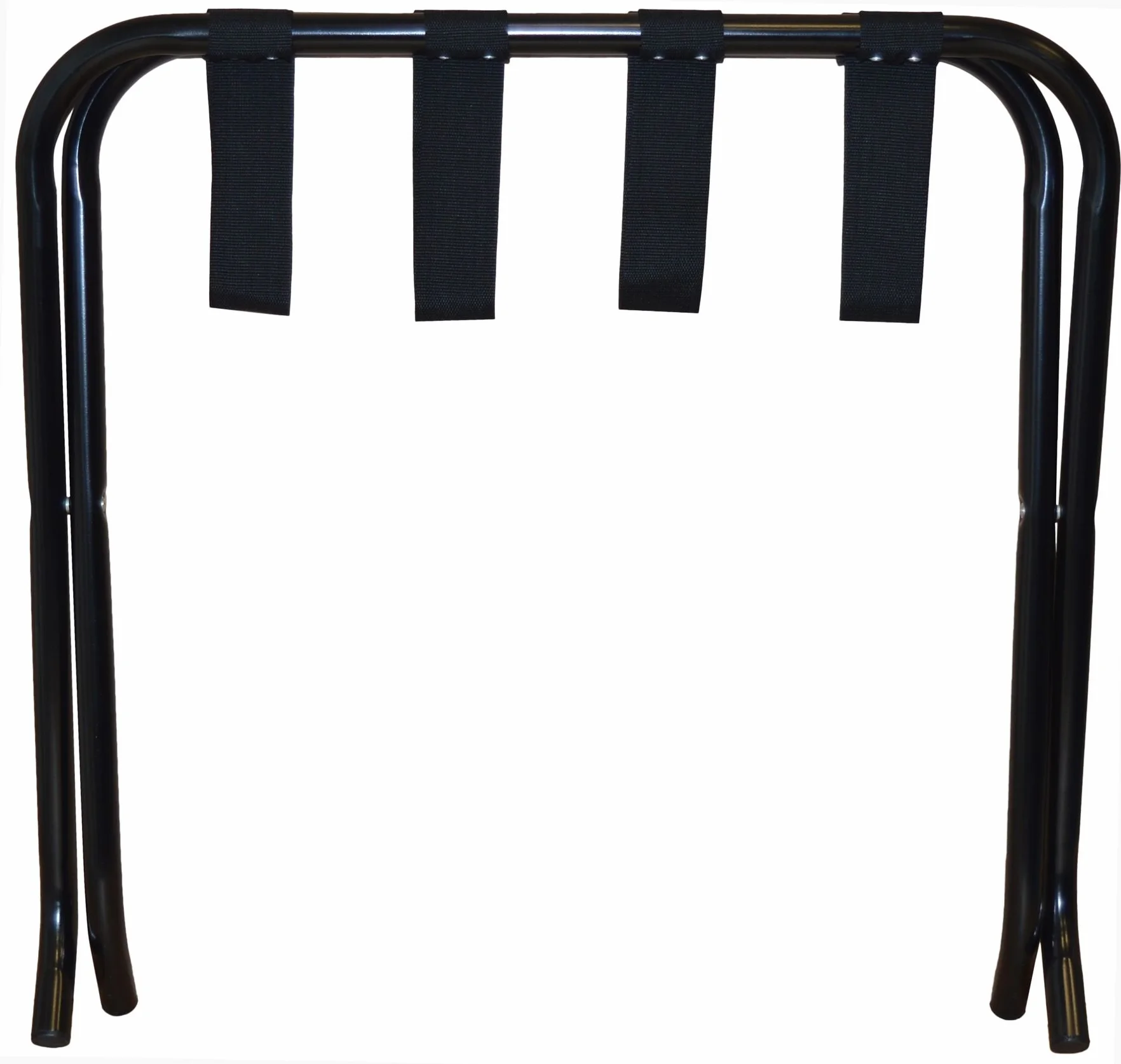 Harbour Housewares Soporte plegable para maletas - Metal - Negro