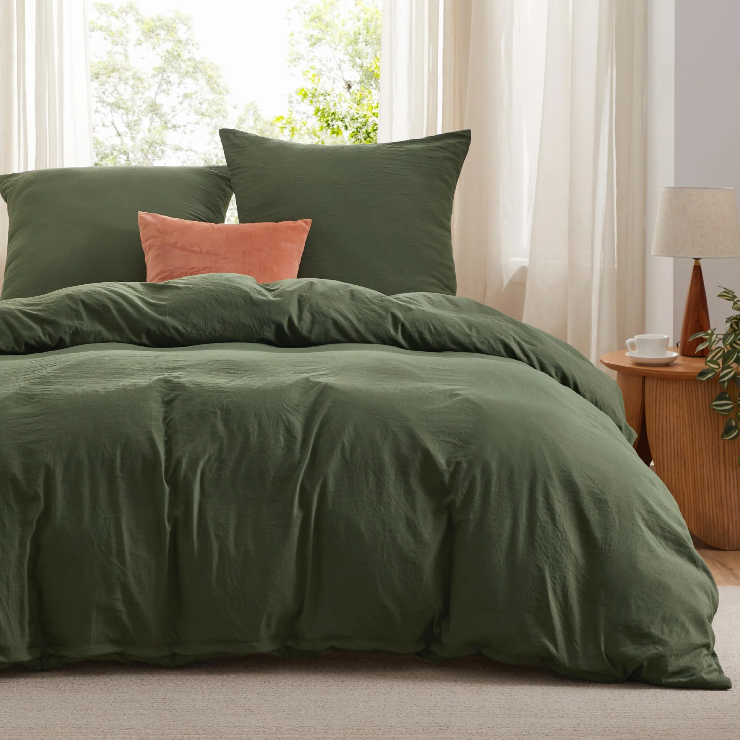 Bedsure Bedding Funda Nordica 240 x 220 - Poliéster Microfibra Juego de Funda de Edredon 240x220 cm y 2 Fundas de Almohada 65x65 cm, Funda Nórdica con Cremallera ÖKO-Tex (Blanco)