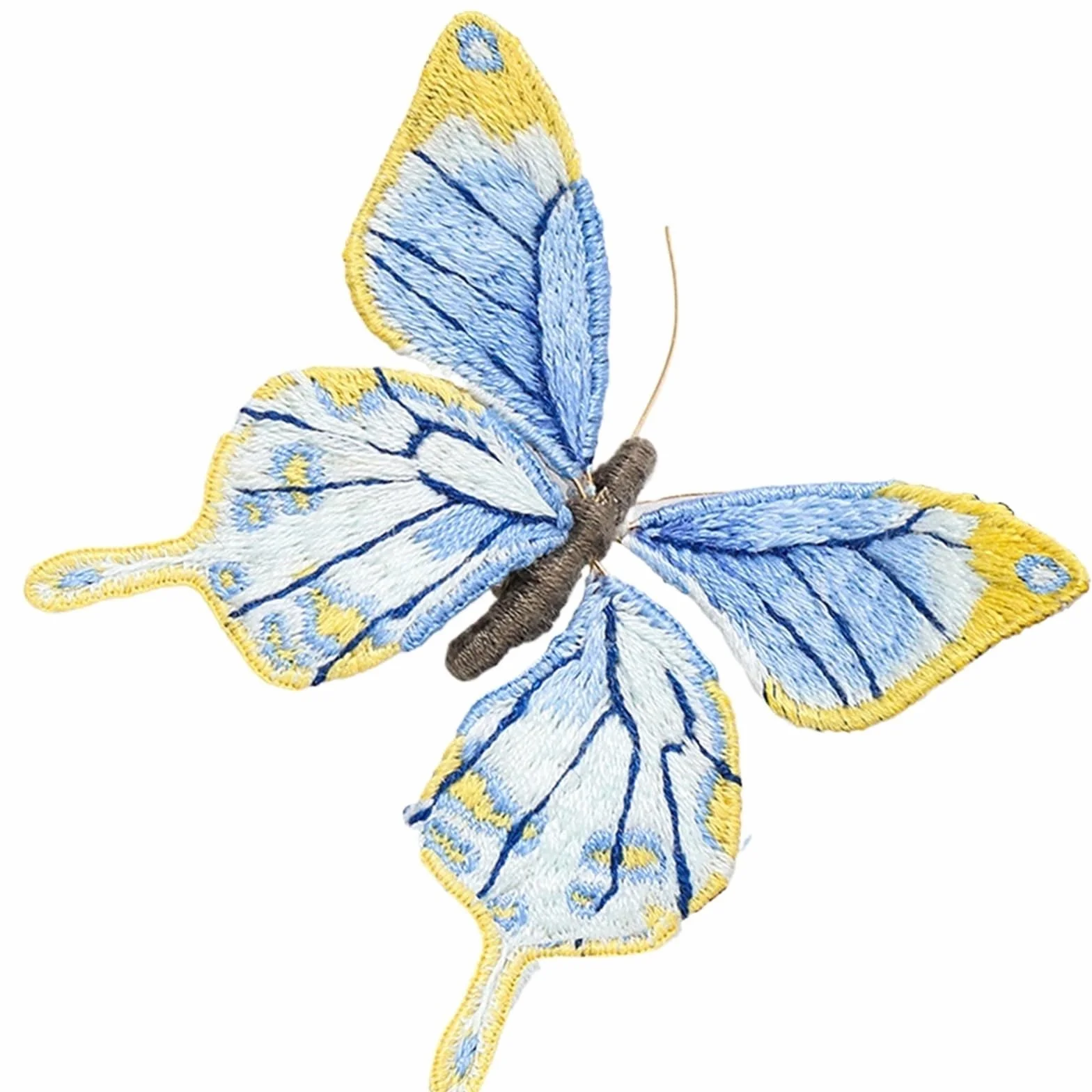 bordado, Kit de bordado, kit for principiantes, costura hecho a mano mariposa(Color F)