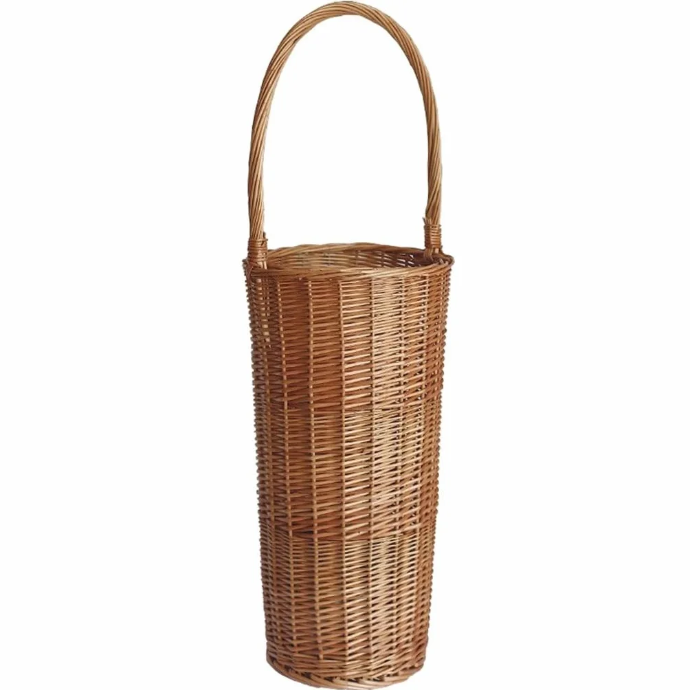 Paragüero Cubo De Almacenamiento De Paraguas De Estilo Japonés, Soporte para Paraguas De Tejido De Mimbre, Cesto para La Ropa Sucia con Asa, para Puerta, Porche
