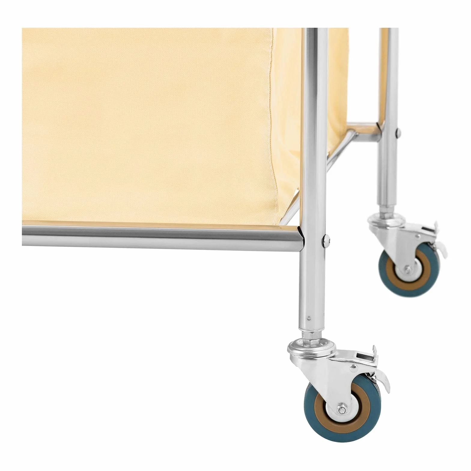 Royal Catering - RCWW 1 - Carro para Ropa - 250 L - 4 Ruedas / 2 Frenos - Bolsa: 82 x 50 x 60 cm