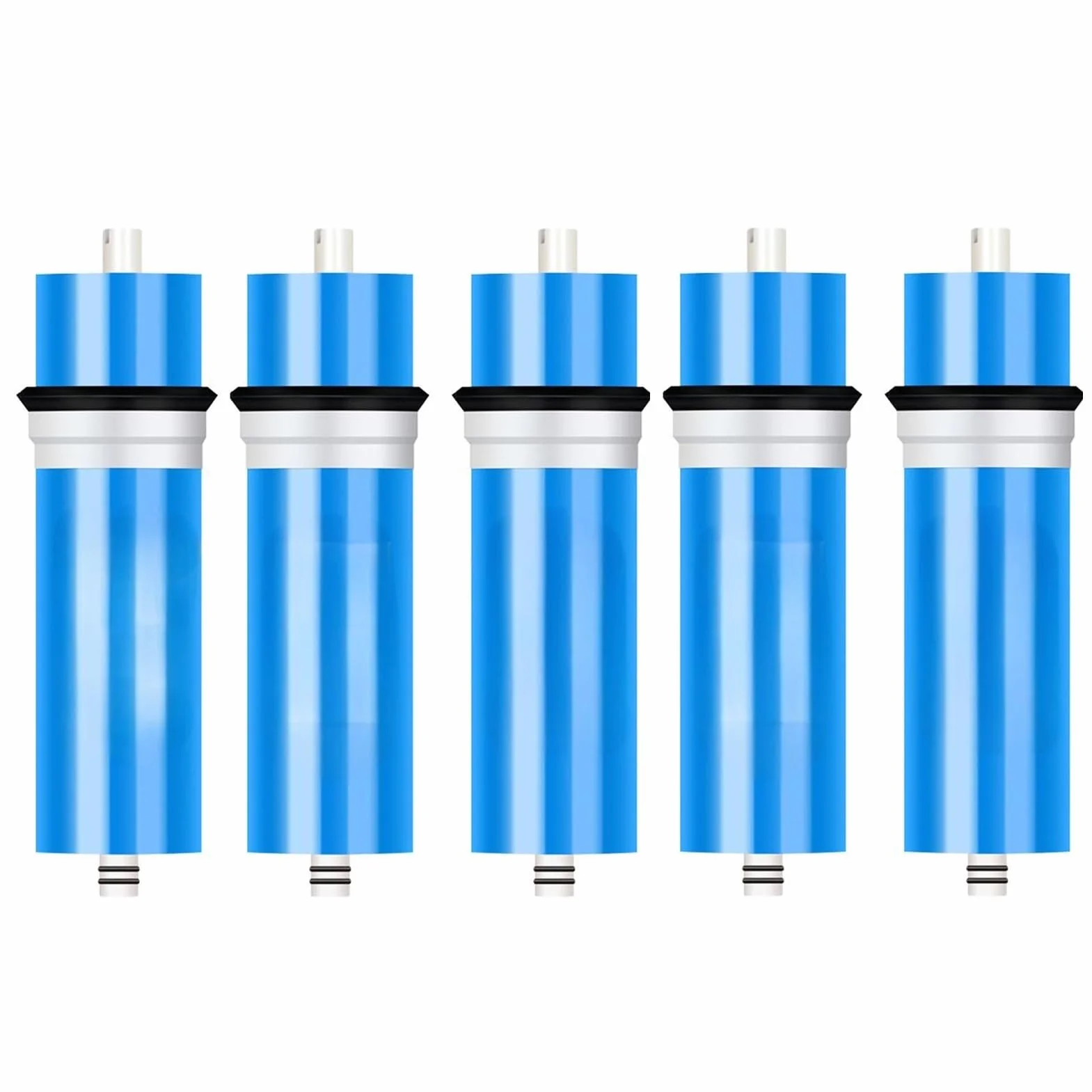 5 unidades de membrana ósmosis inversa 800 gpd 3013-800, cartuchos filtro agua en el sabor del agua. Fácil instalación
