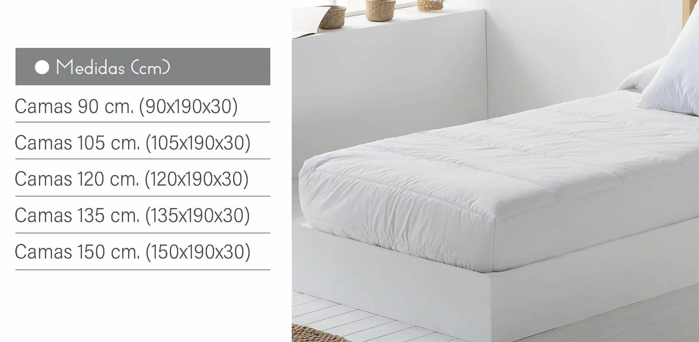 JVR | Edredón Ajustable Tamaño 90 Suave y Transpirable – Edredón Extrasuave Premium con Diseño Moderno para Todas Las Estaciones
