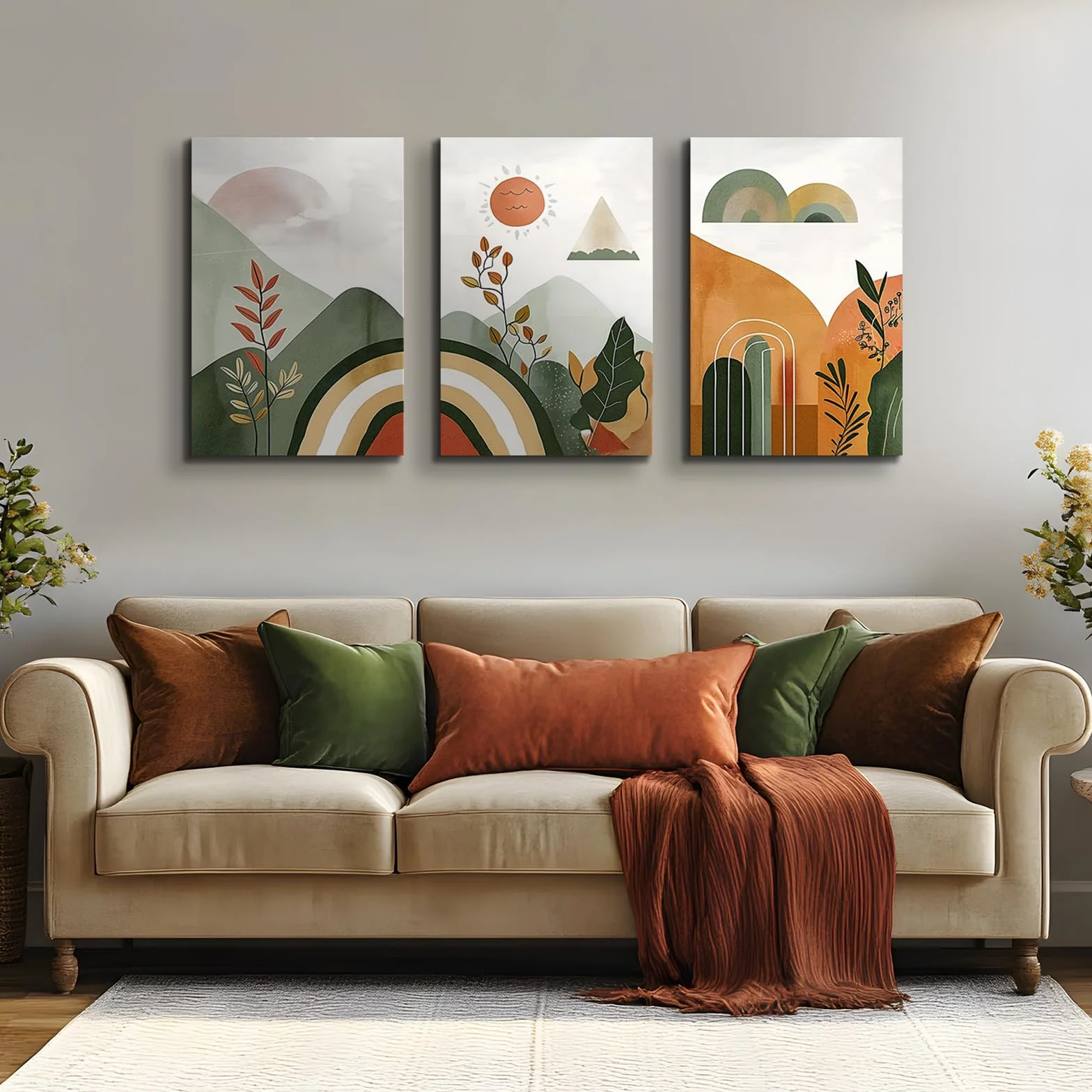 MHARTK66 Artística Spain Cuadros Decoracion Salon Moderno 50x70 cm | impresión hd detallada, fácil de colgar, instalación rápida, utilizable en distintos ambientes, una buena opción de regalo