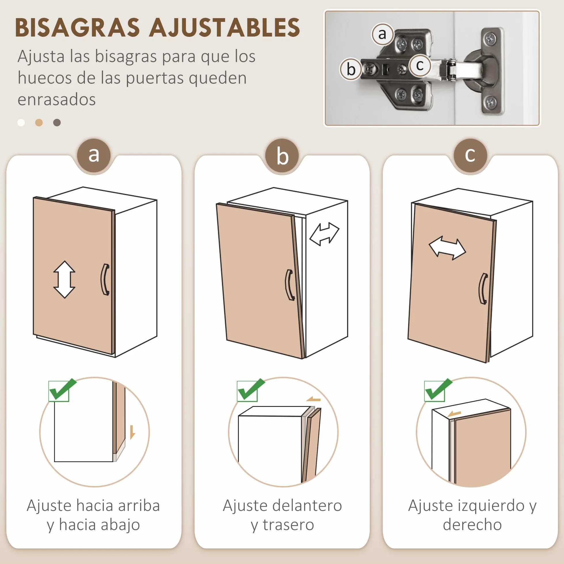 HOMCOM Alacena de Cocina con 4 Puertas 1 Cajón y Estantes Ajustables Antivuelco Armario de Cocina Moderno para Comedor Salón 70,8x34x180 cm Blanco y Plata