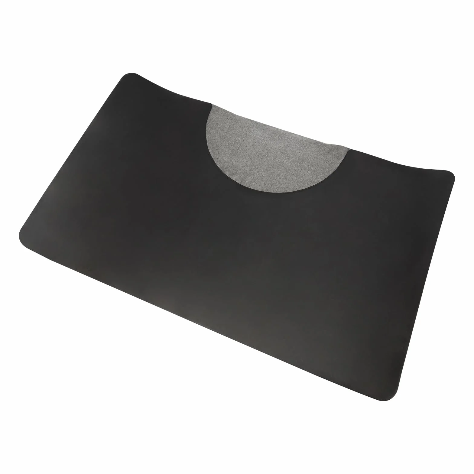 Alfombrilla de suelo antifatiga, alfombrilla de 3 x 5 pies para salón de peluquería, barbería, antideslizante, resistente al agua, talón resistente, cuadrado, negro