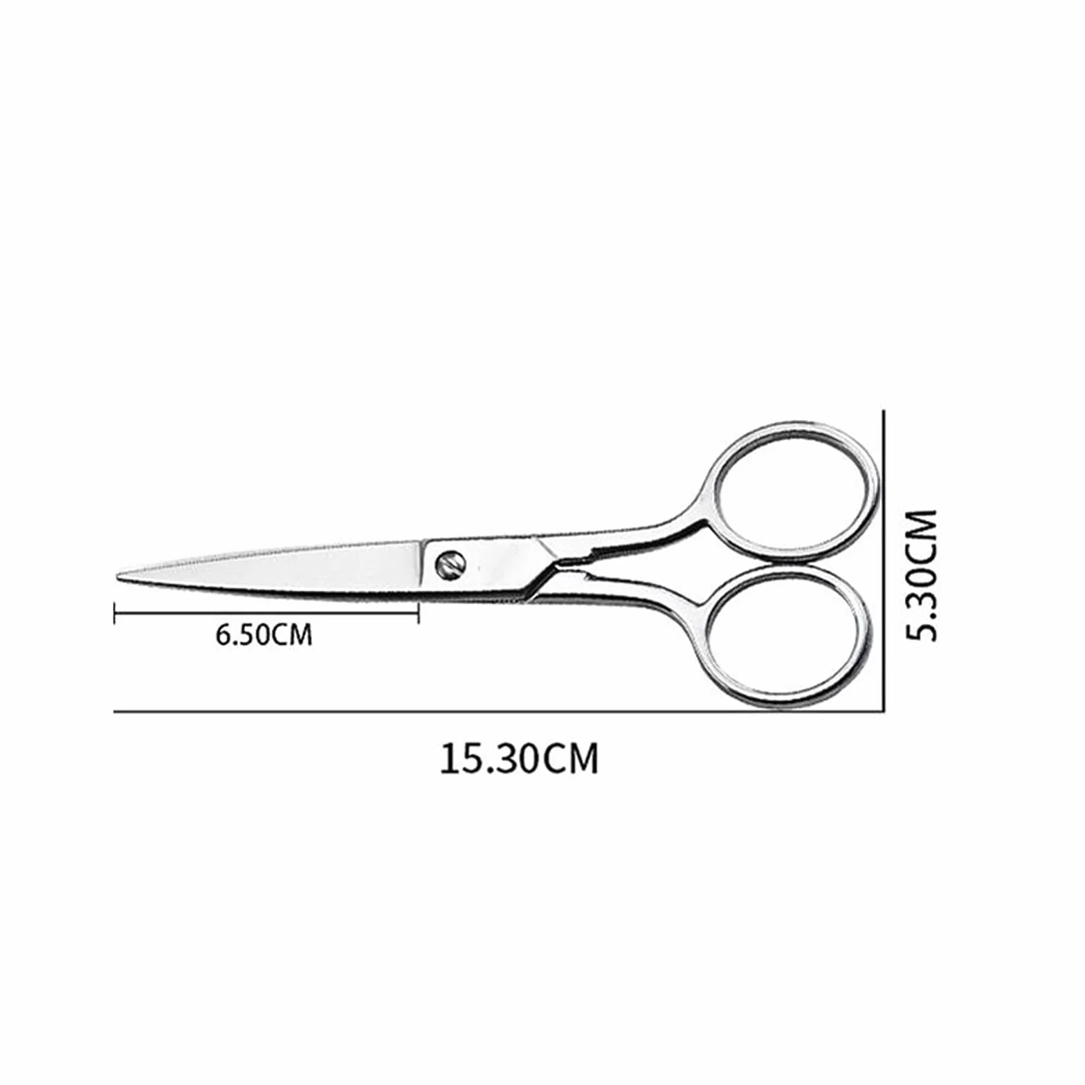 Tijeras de cocina Tijeras de costura, Tijeras de acero inoxidable, Tijeras profesionales para cortar y acolchar telas con facilidad