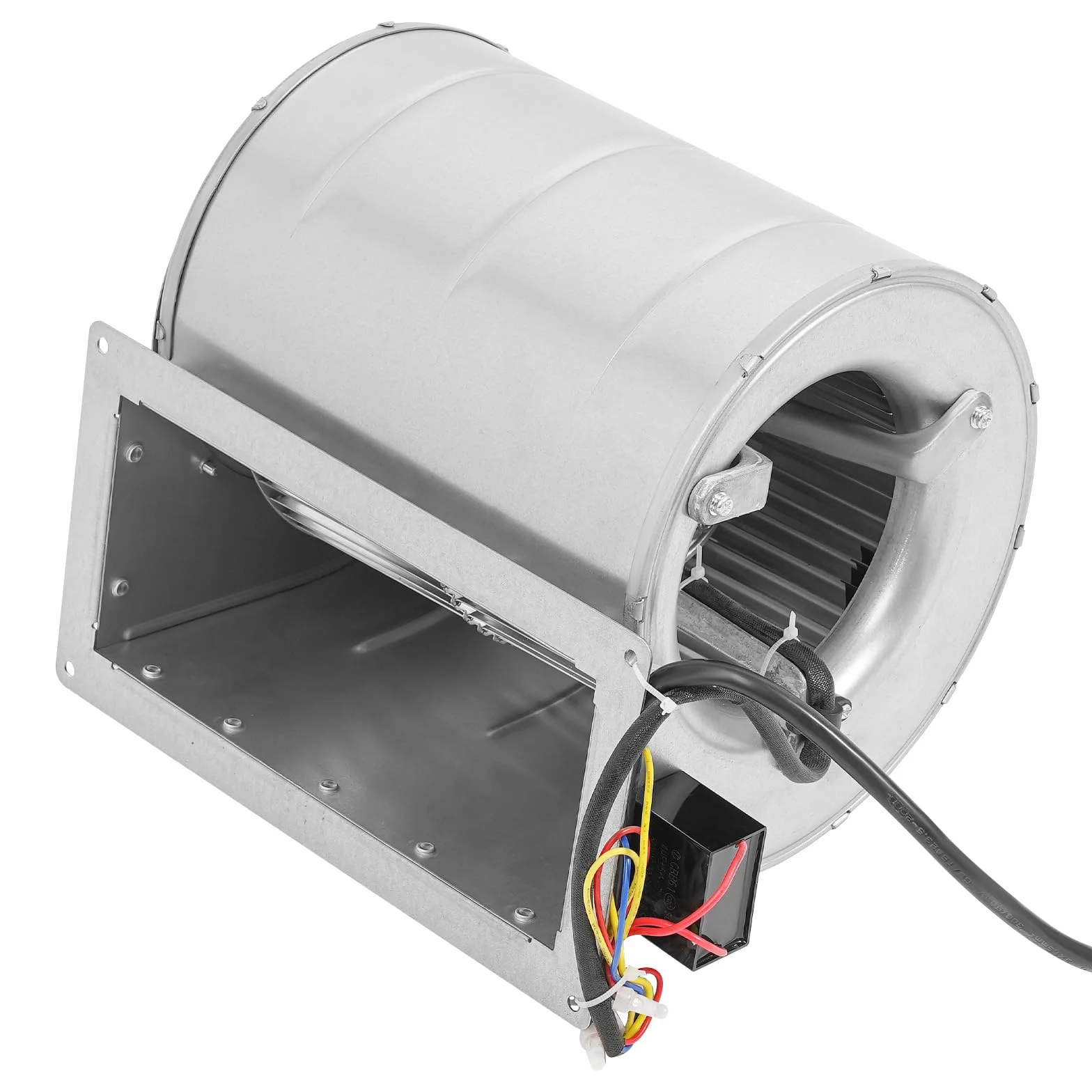 Ventilador centrífugo de 150 W, flujo de aire de 840 m³/h, presión de viento de 55 kPa, ventilador centrífugo de doble entrada con 60 dB para ventilación/refrigeración/eliminación de polvo en