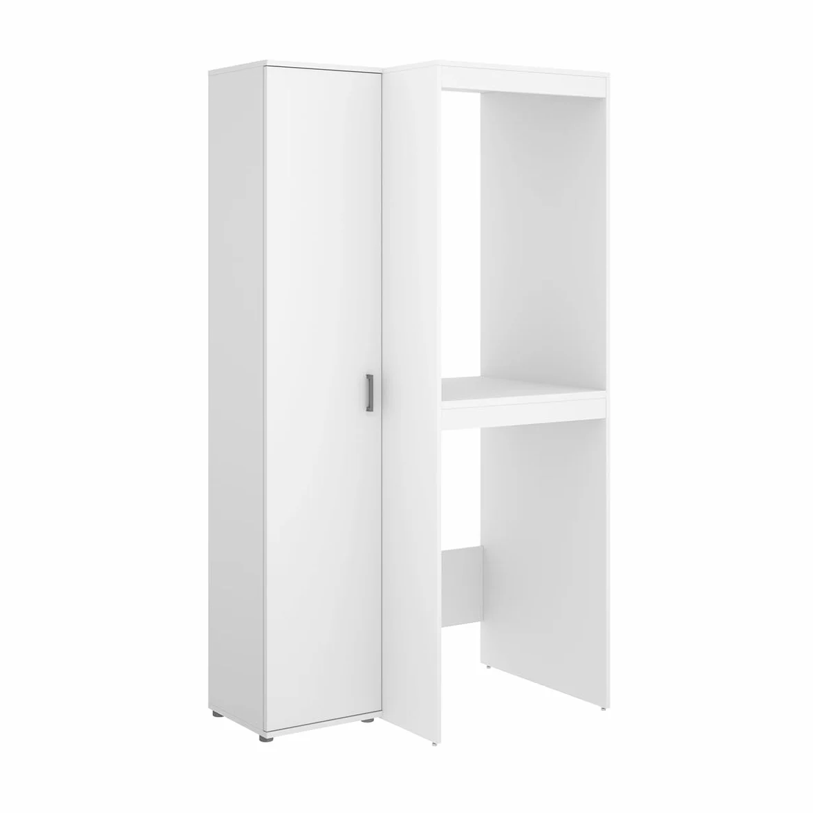 DEKIT - Conjunto DE Mueble Alto para Lavadora Y Secadora con ALMACENAJE 190x102,3x62cm