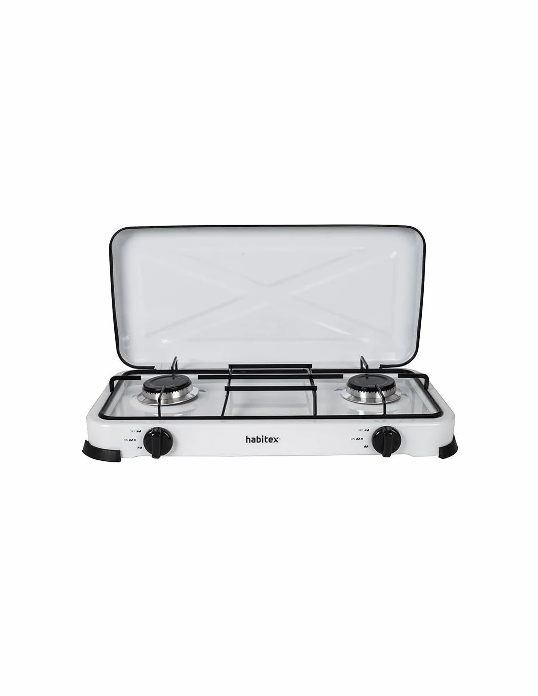 Habitex Cocina PORTÁTIL Gas 2 Fuegos