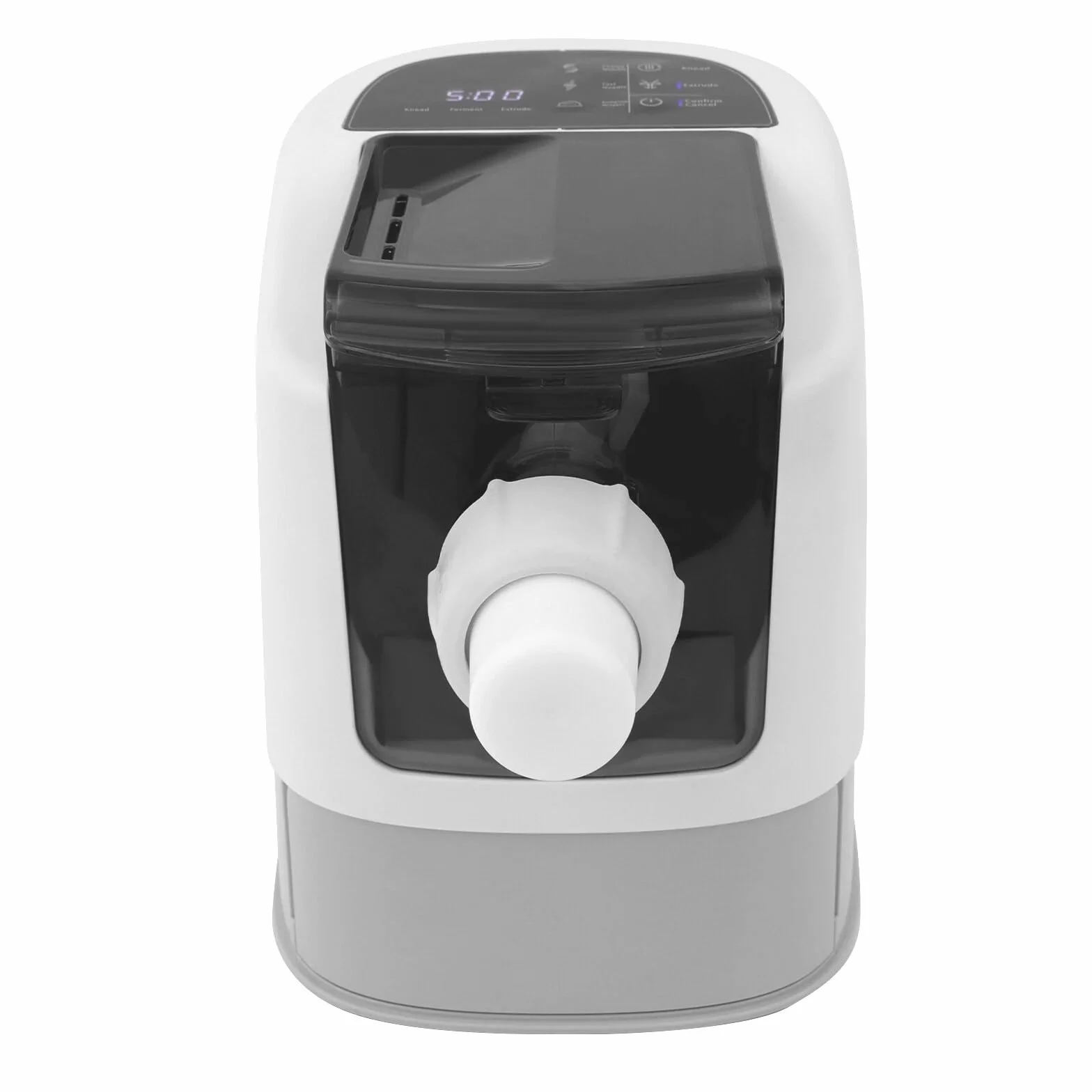 PastaChef - Máquina eléctrica para hacer pasta (220 V, con enchufe de la UE, para pasta fresca, espaguetis, lasaña en cocina, con certificado CE, fácil de limpiar