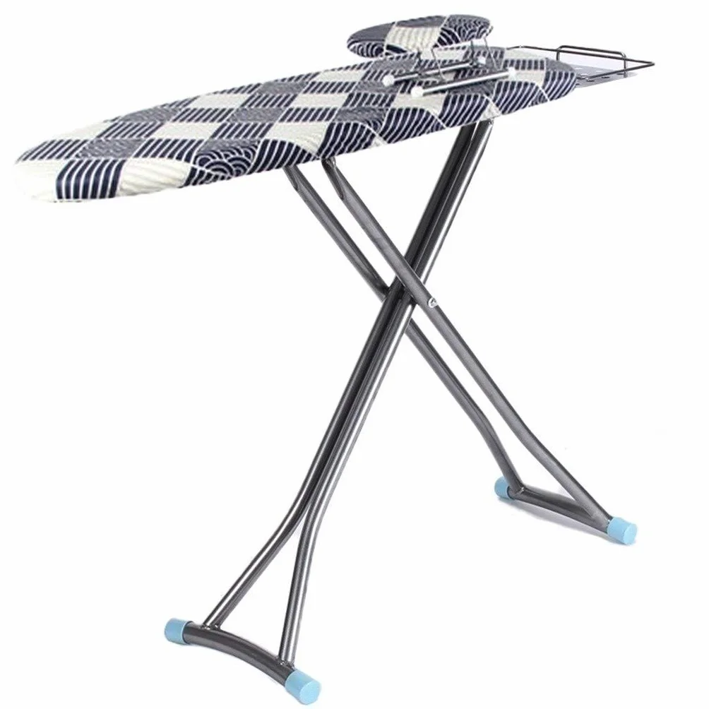 Tabla de Planchar Gris, Tabla de Planchar Grande y Gruesa Mesa de Planchar de Metal Plegable con un Clic, Adecuada para la Tienda de Ropa del Centro Comercial, Tablas de Planchar de 1103186