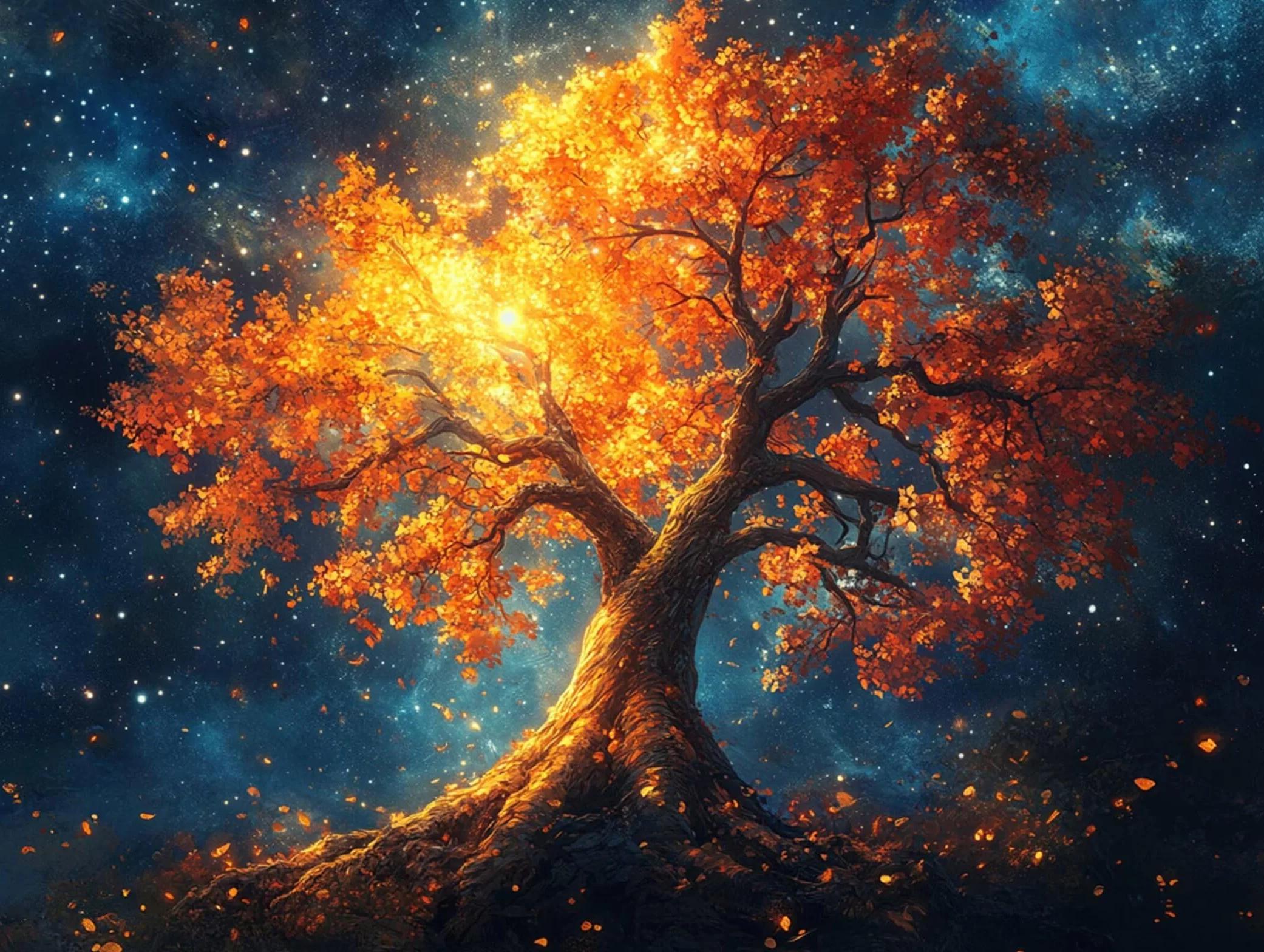 Pintar por Numeros planta Pinturas Acrilicas Cielo estrellado Pintura por Numeros Lienzos para Pintar, Pintura Acrilica Manualidades, Decoración Hogar, Regalos Cumpleaños, 70x90cm Sin Marco, q-988