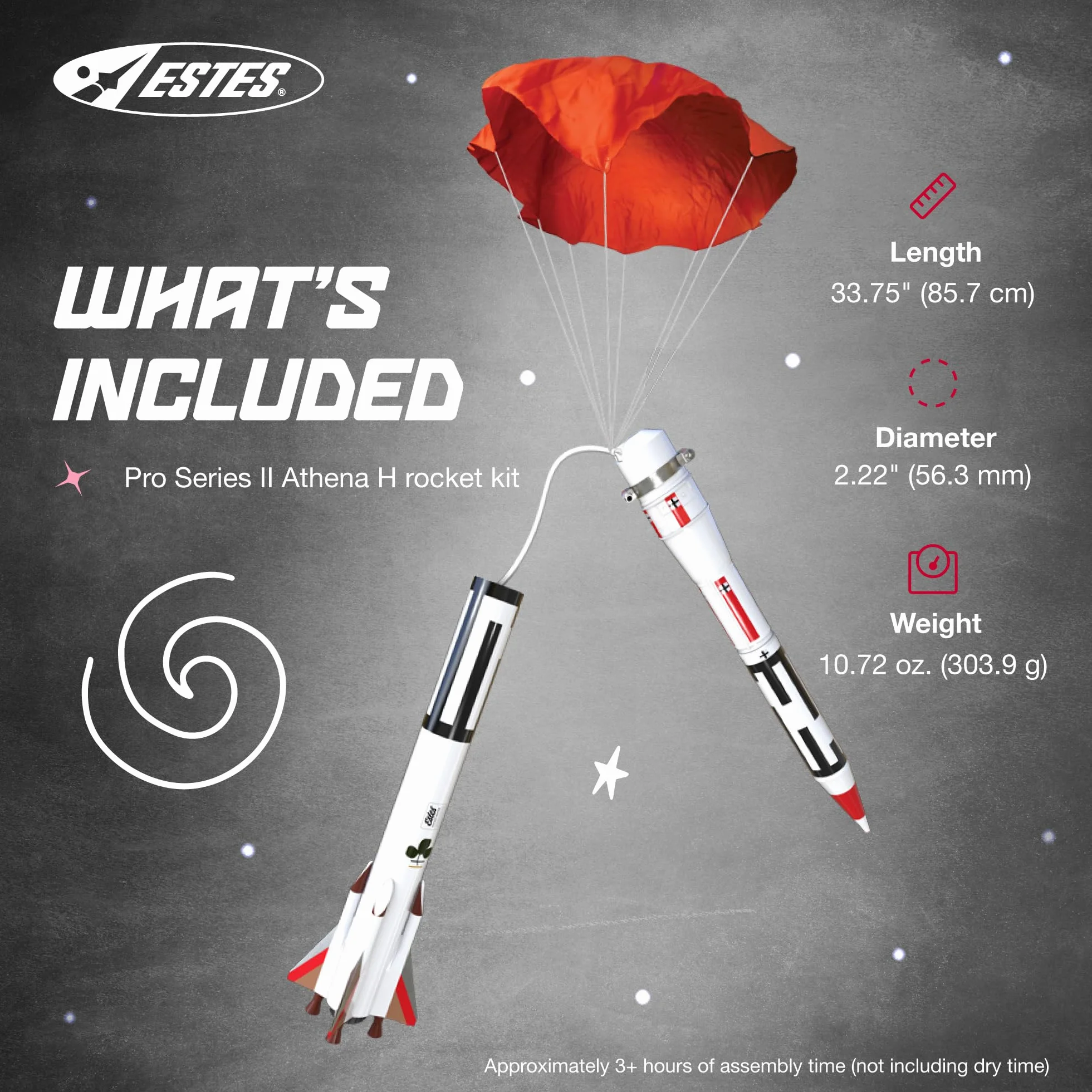 Estes Athena H 009725 - Modelo Rocket de 29 mm