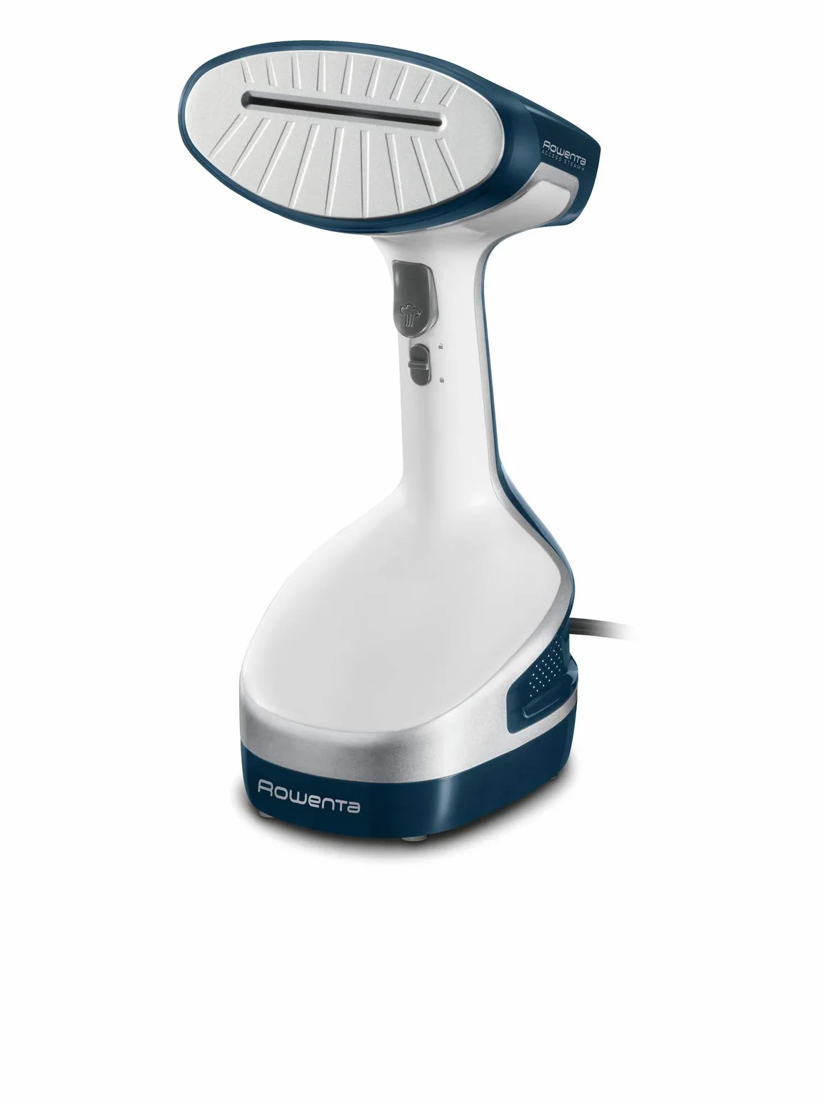 Rowenta Access Steam+ DR8100 Cepillo de vapor para ropa 1600 W en 40 s, depósito de agua 190 ml, incluye 3 accesorios, elimina arrugas, olores y desinfecta, accesorio prendas delicadas y gruesas Negro