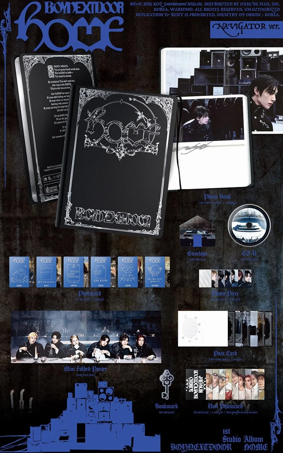 BOYNEXTDOOR HOME [Photobook 3 Ver Set] 1er álbum de estudio