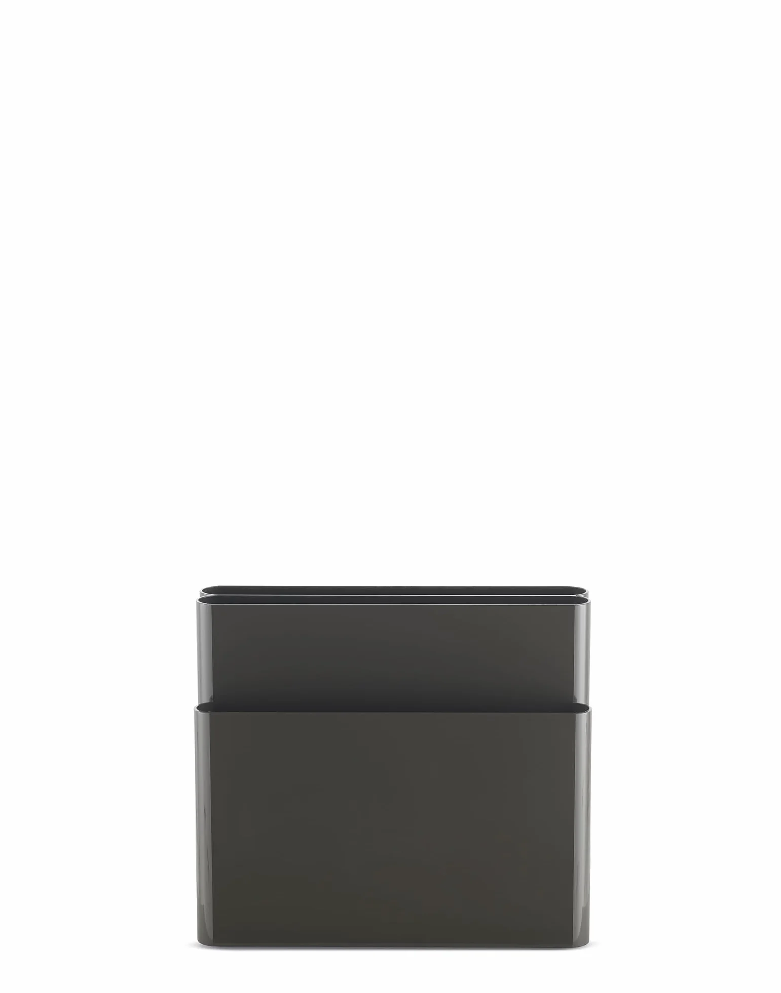 Kartell Magazine Rack, Revistero, L 40 x H 34.5 cm, Antracita