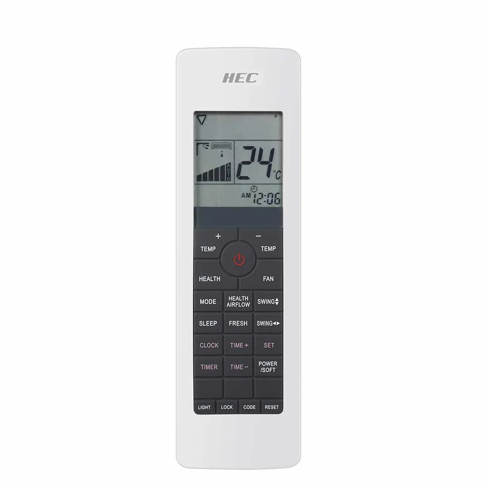 HEC - Aire Acondicionado Split Mural A++/A+ - Wifi - Aire Inteligente - Ventilador 5 Velocidades - Sistema Dry - Bomba de Calor -R32 - (2.6KW - 2236 Fg)