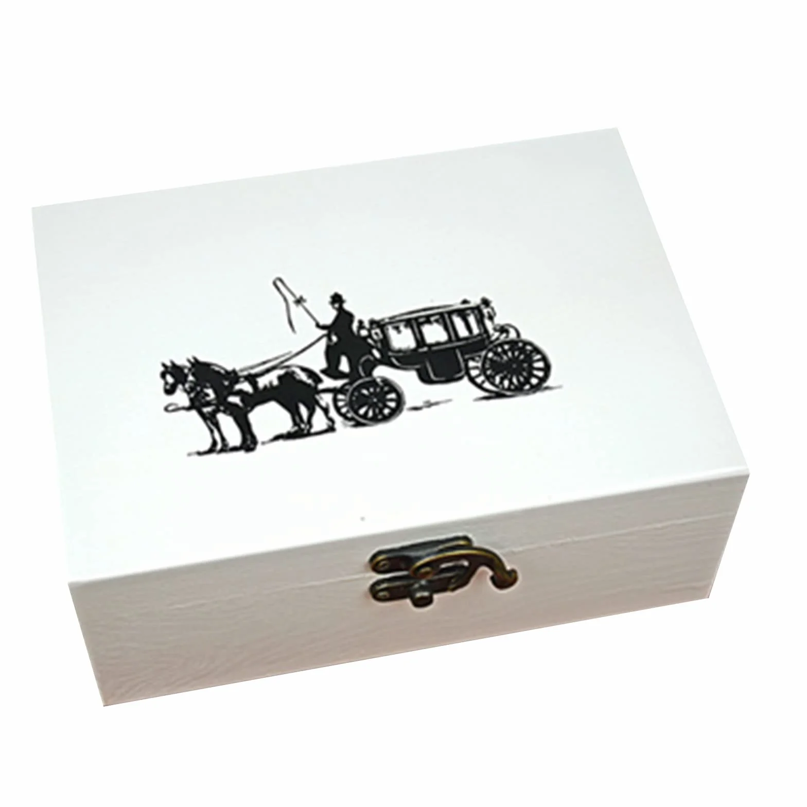 TANIDA Caja de Almacenamiento for Kit de Costura, Caja de Costura de Madera con Accesorios, Adecuada for Principiantes, Hombres, Mujeres, Estudiantes, Blanco (Color: Blanco) (Color : Wit)