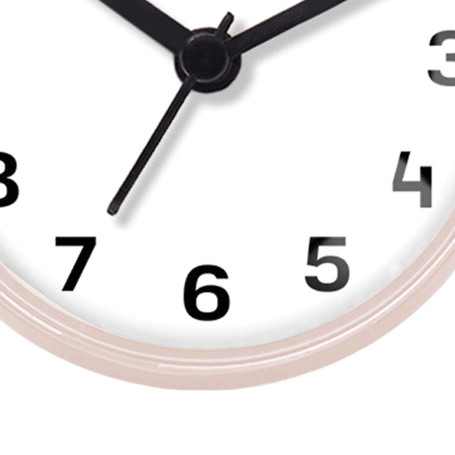 Reloj de pared impermeable PVC ABS Alarma de ducha ventosa flexible