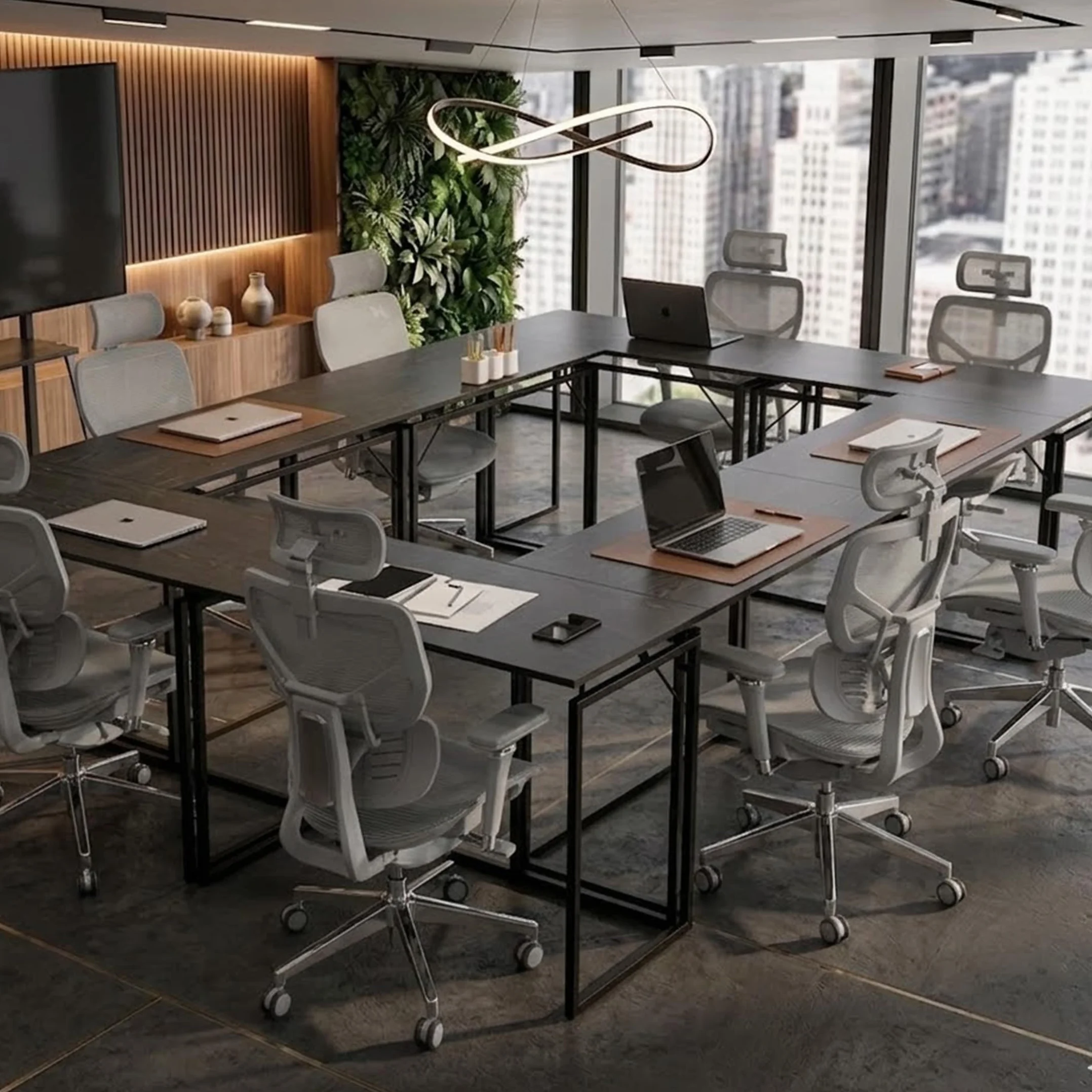 MUSSO F5 Escritorio Plegable 80 x 40 cm sin Montaje | 80 x 40 cm; diseño plegable; sin montaje; escritorio compacto; uso en casa u oficina