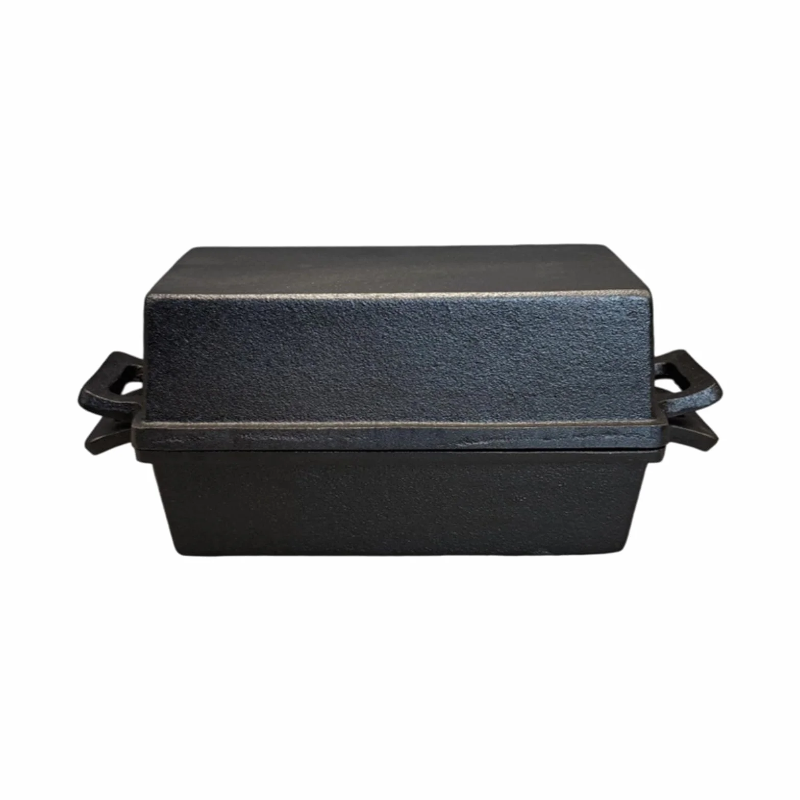 Molde de hierro fundido con tapa, estilo europeo, para hornear masa madre casera, práctico utensilios de cocina