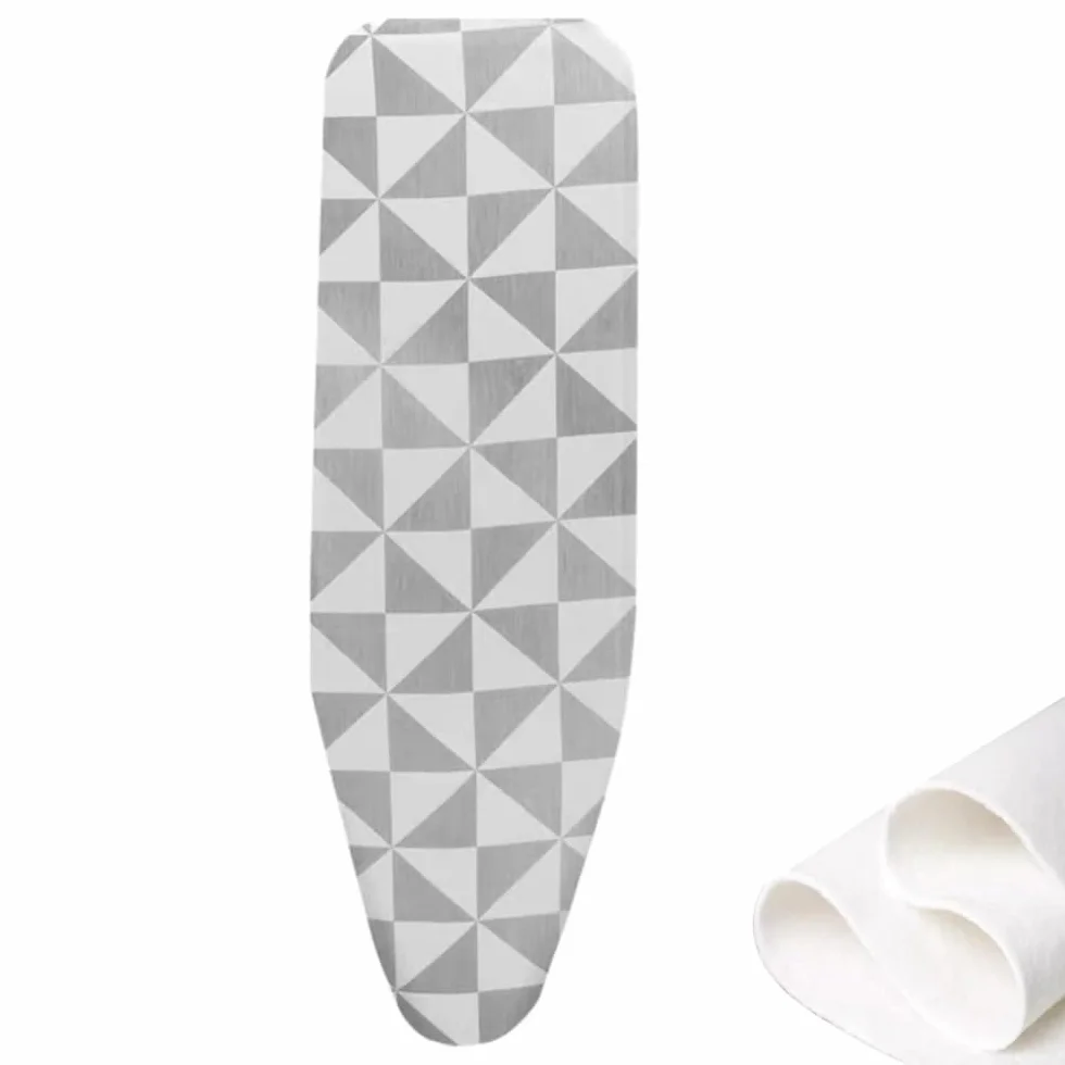 Almohadilla for Tabla de Planchar Resistente de 30 x 91 x 122 cm, con Acolchado de 2 Capas y elástico Ajustable. ,Fundas para Tablas de Planchar(Silver,15 X 48 Inch ( 40 X 120 Cm))