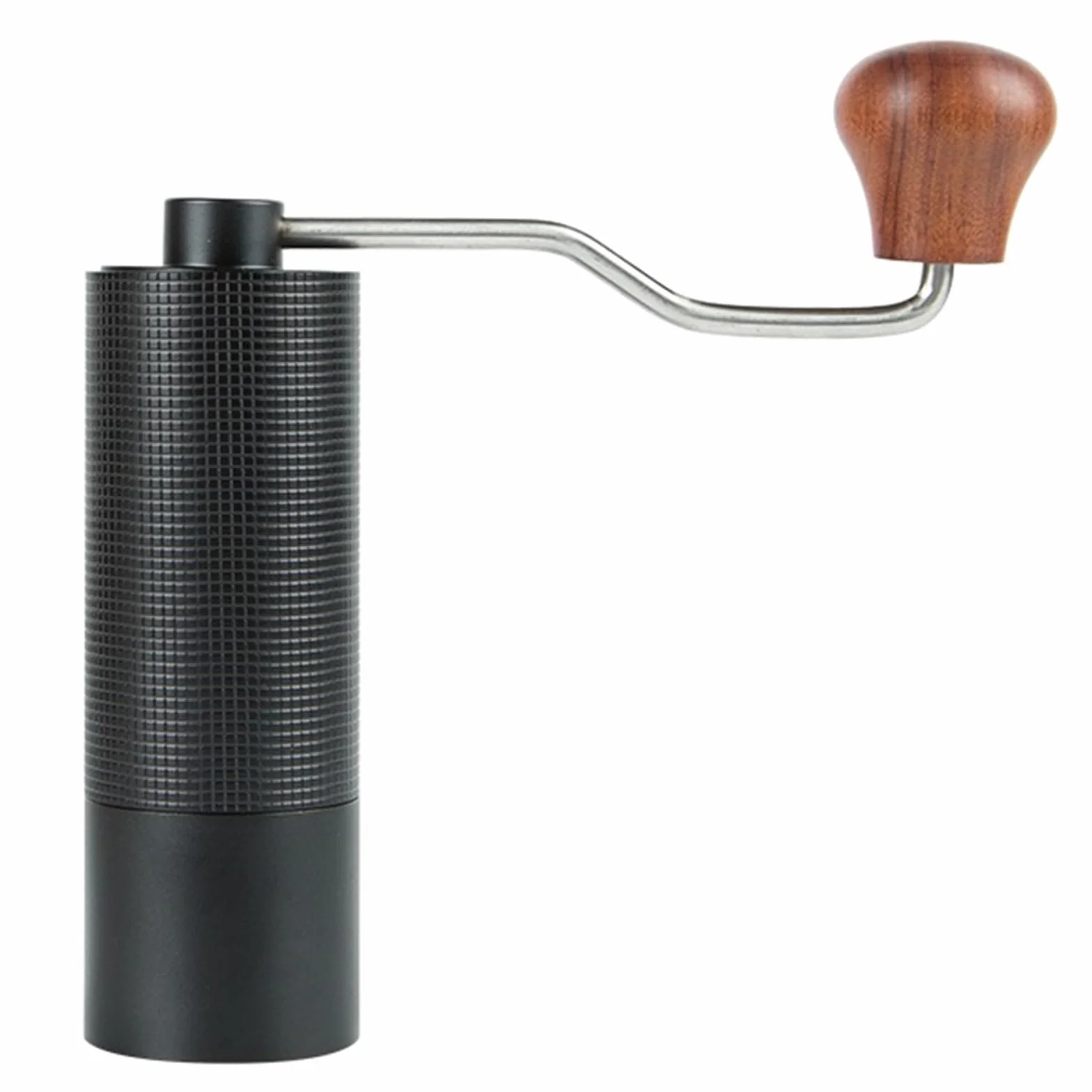 Molinillo de café manual profesional, diseño antideslizante, portátil, con muelas internas