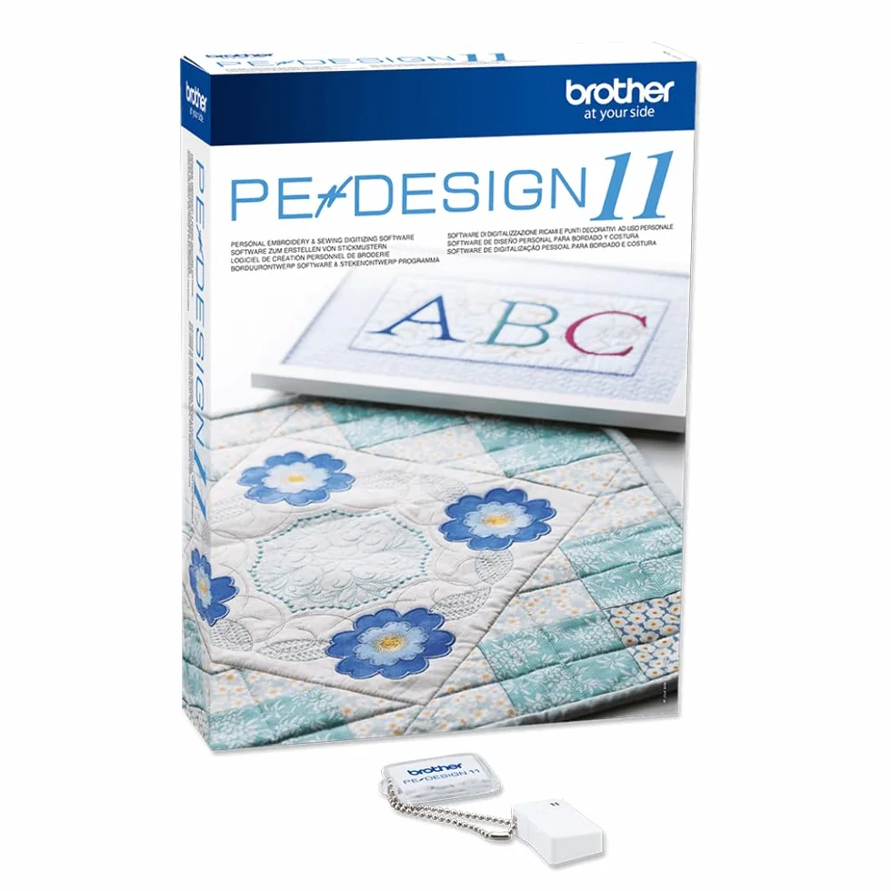 Brother PE-Design 11 (versión completa): el versátil software para la digitalización de proyectos de bordado y costura
