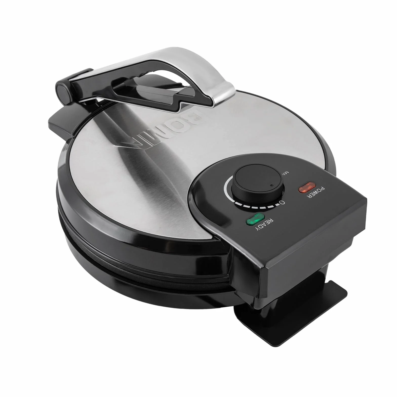 Roti Maker Tortilla Prensa Taco Prensa Tortilla Caliente Tortilla Maker para tortitas Pan Cakes Tortillas Tortilla Maker (Negro y Plata)