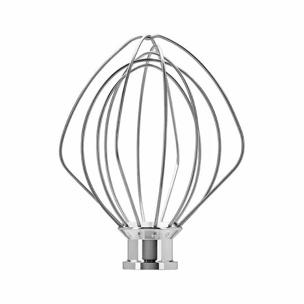 KitchenAid Varillas de Acero Inoxidable para Batidoras Tilt-Head 4.3L y 4.7L, Accesorio Premium de Montado para Modelos Artisan y Classic