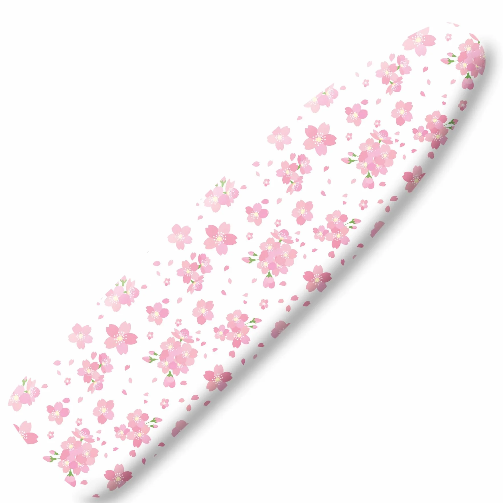 Funda extra gruesa para tabla de planchar y almohadilla, diseño de flores de cerezo de 15 x 54 pulgadas, resiste quemaduras y manchas, bordes elásticos, hojas florales rosas, flores primaverales,