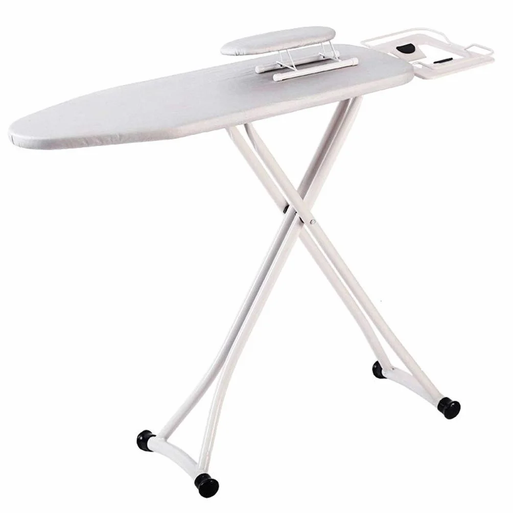Mesa de Planchar de 1203187CM, Colgador de Planchado de Metal de Altura Ajustable para centros de lavandería, Tienda de Ropa, Tabla de Planchar para Interiores
