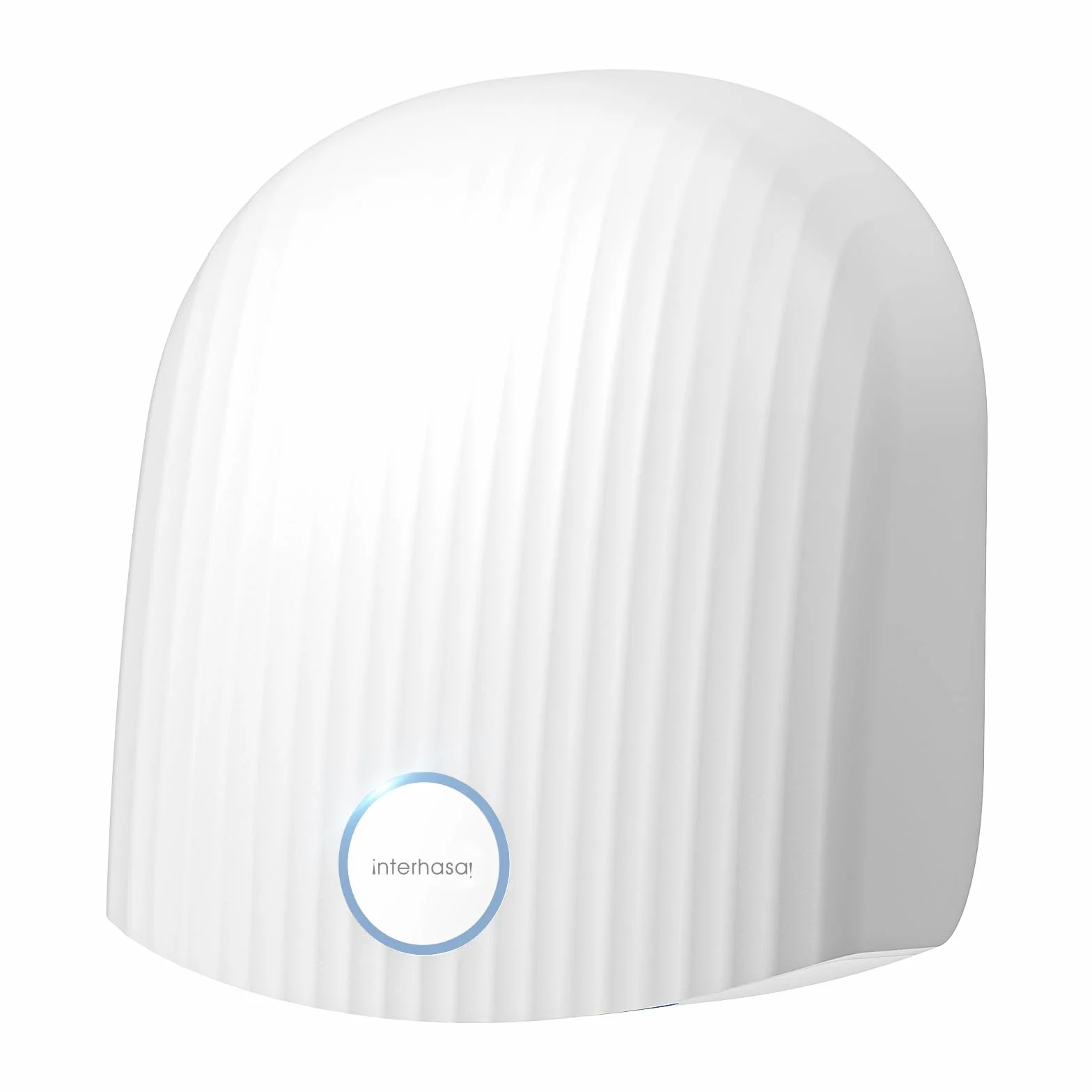 interhasa! Secador de Manos automático con Sensor infrarrojo para baño en casa, Extra silencioso, silencioso (40 db), secador de Manos montado en la Pared, Cubierta ABS compacta de 1200 W (Blanco)