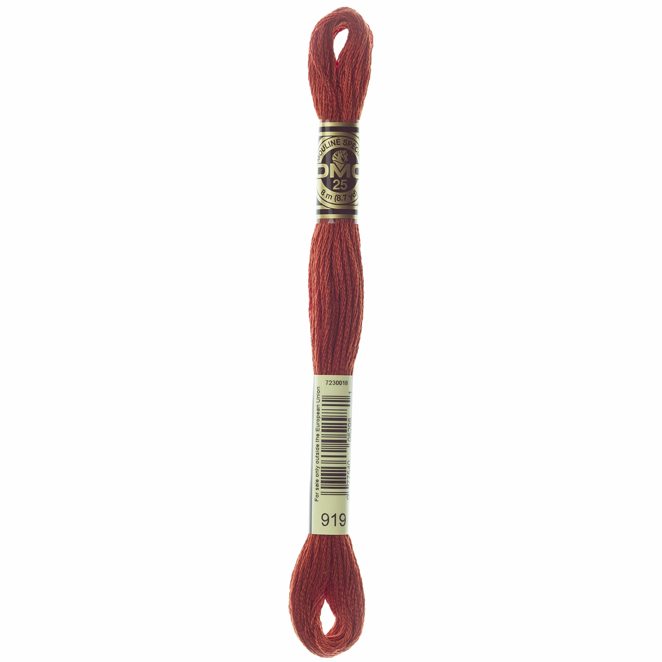 DMC Hilo de Bordado algodón Hilo, Rojo Cobre