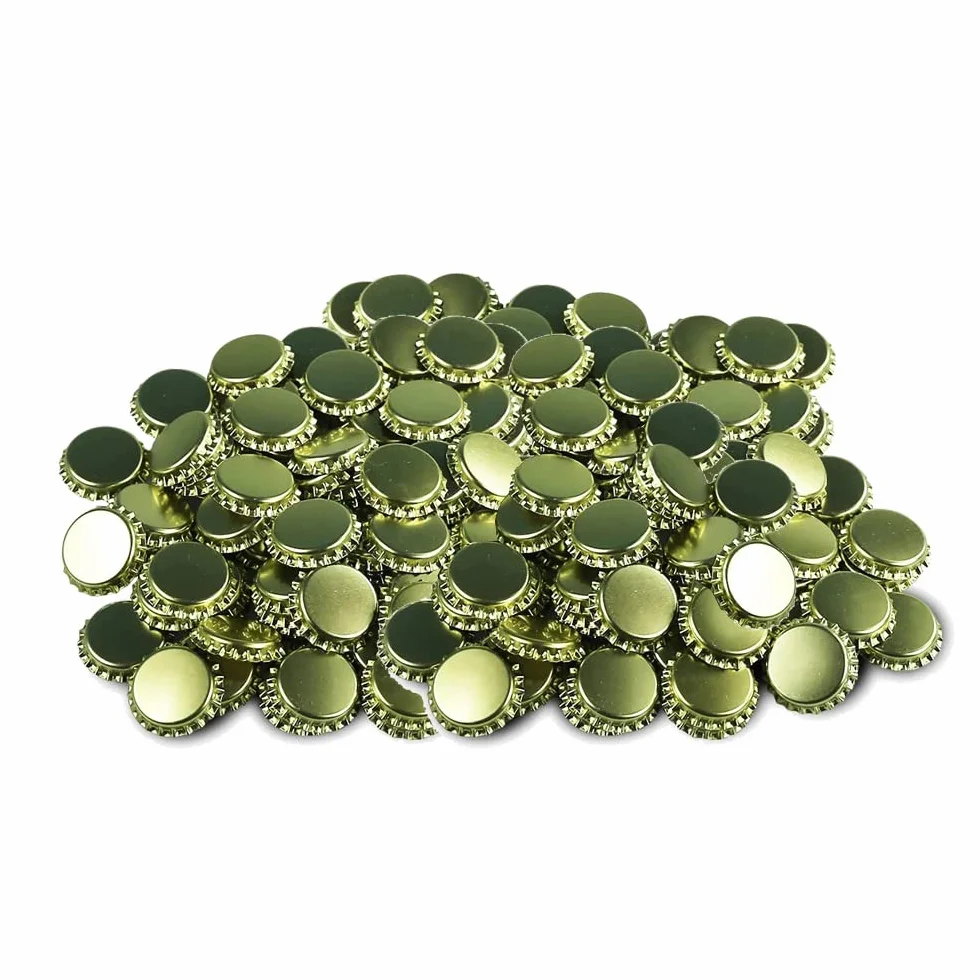 Crown Seals Tapones para botellas de cerveza de 26 mm (500)